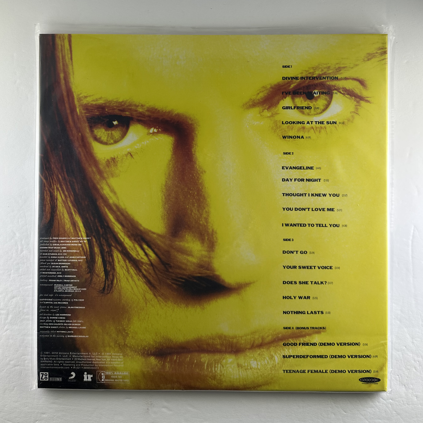 Matthew Sweet "Girlfriend" 2xLP