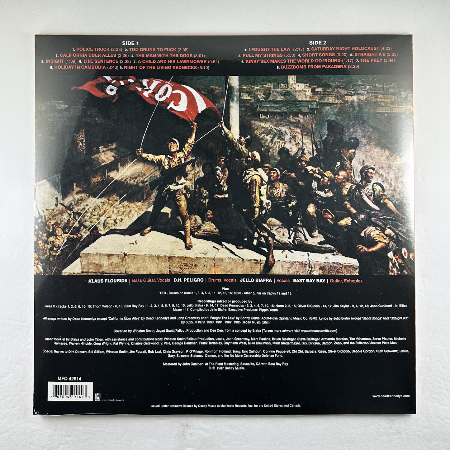 Dead Kennedys "Give Me Convenience Or Give Me Death" LP