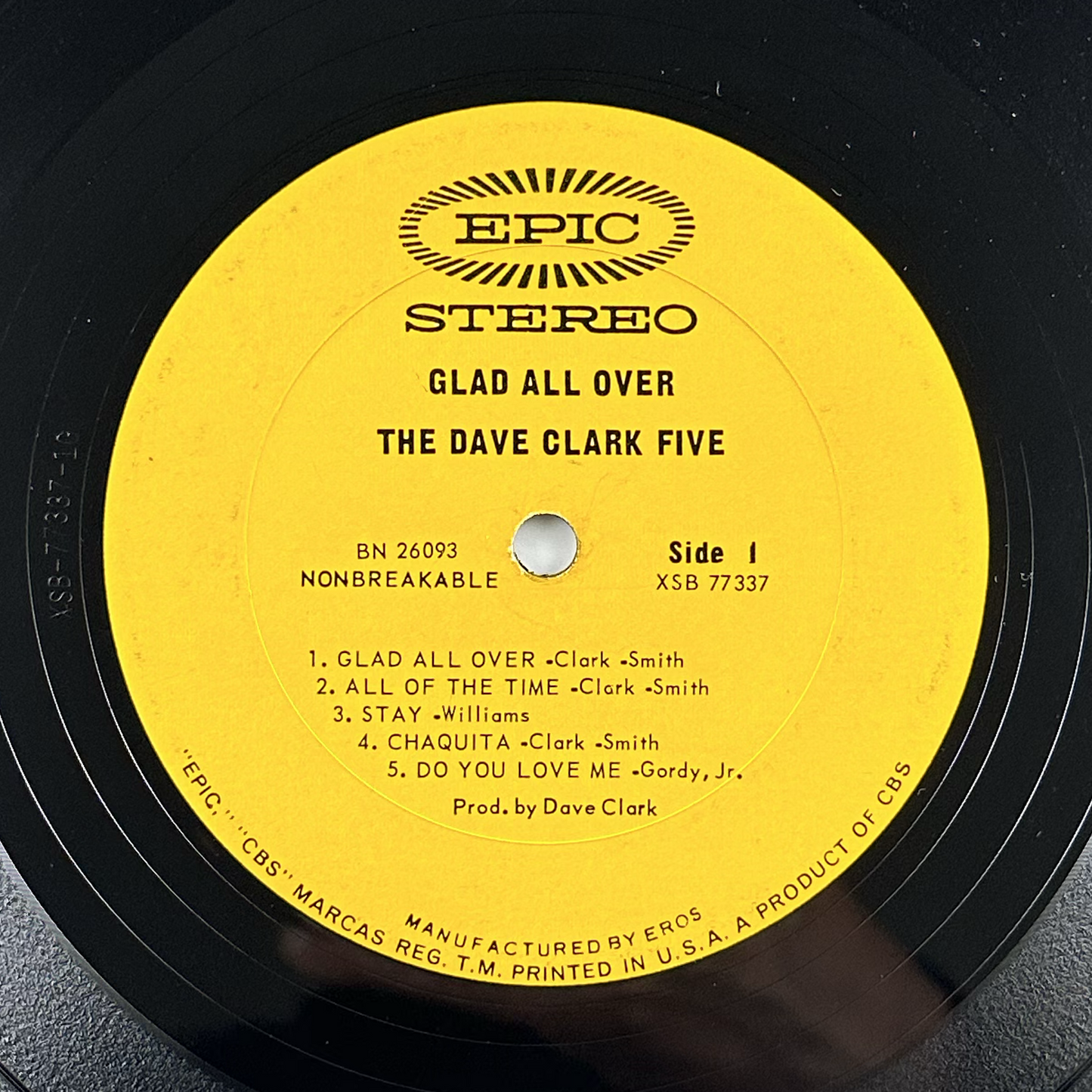 Pre-Owned :: Dave Clark Five, The "Glad All Over" LP