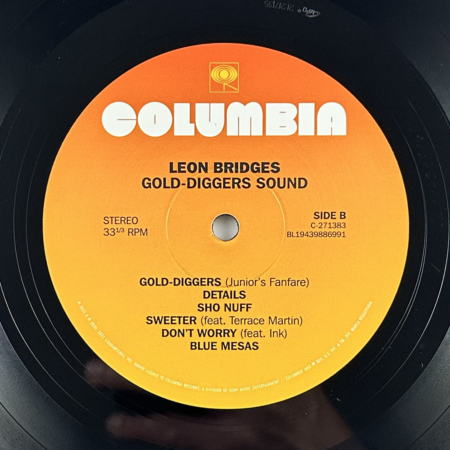 Pre-Owned :: Leon Bridges "Gold-Diggers Sound" LP