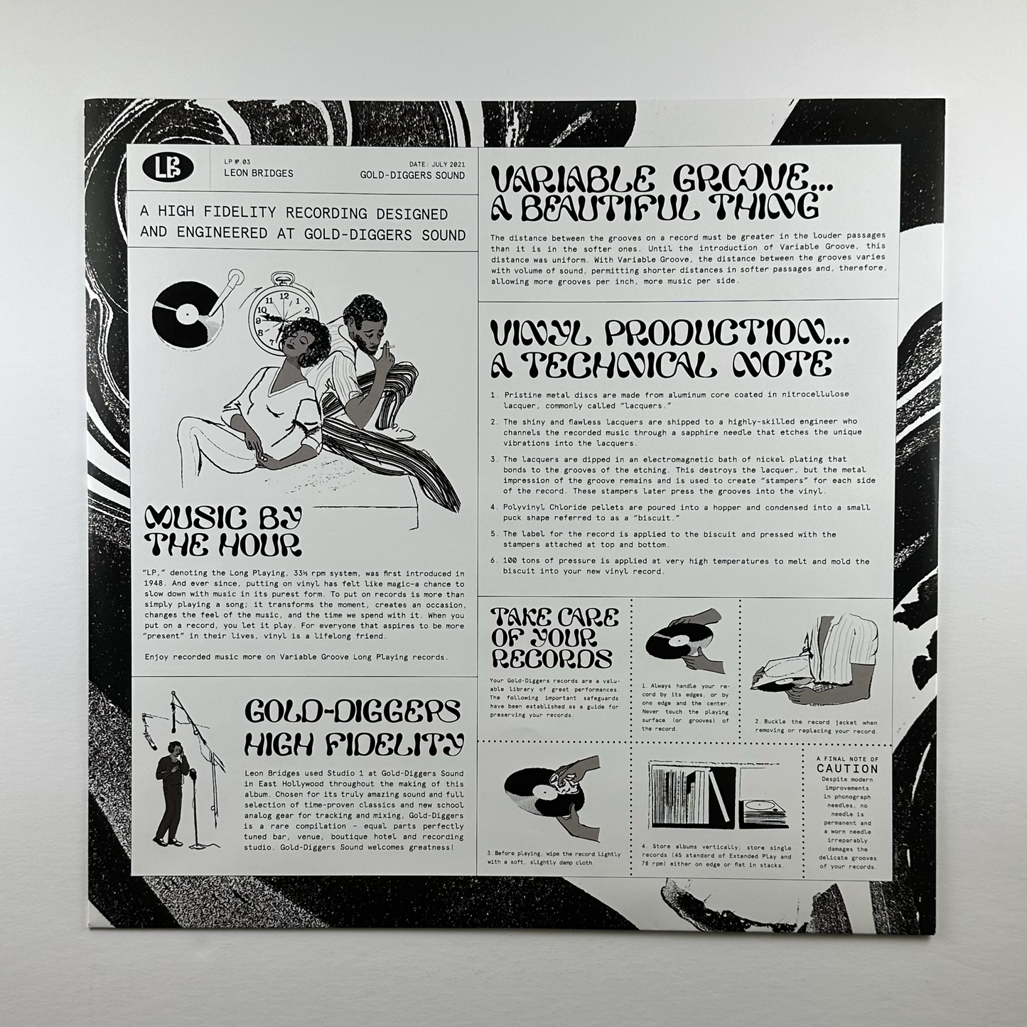 Pre-Owned :: Leon Bridges "Gold-Diggers Sound" LP