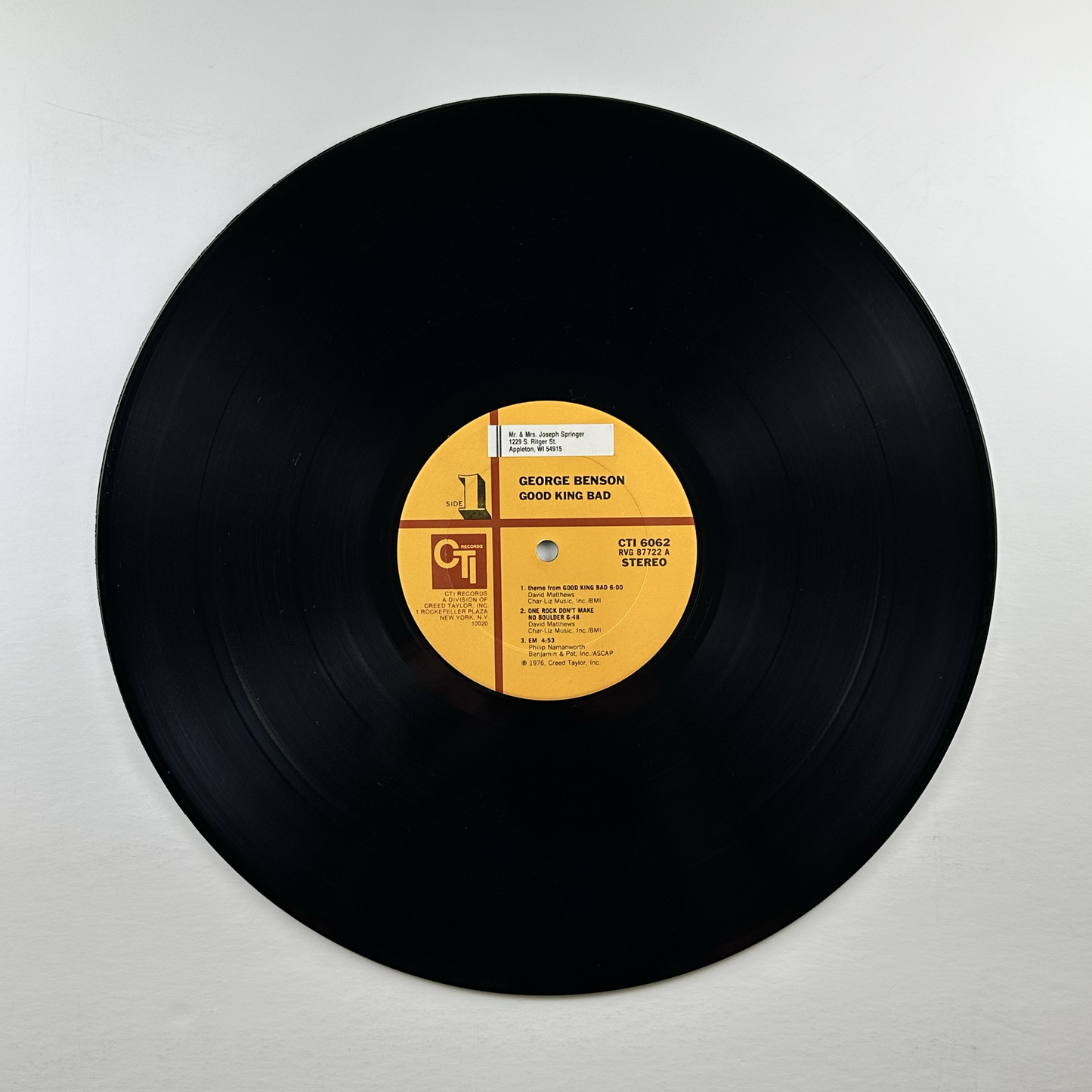 Pre-Owned :: George Benson "Good King Bad" LP