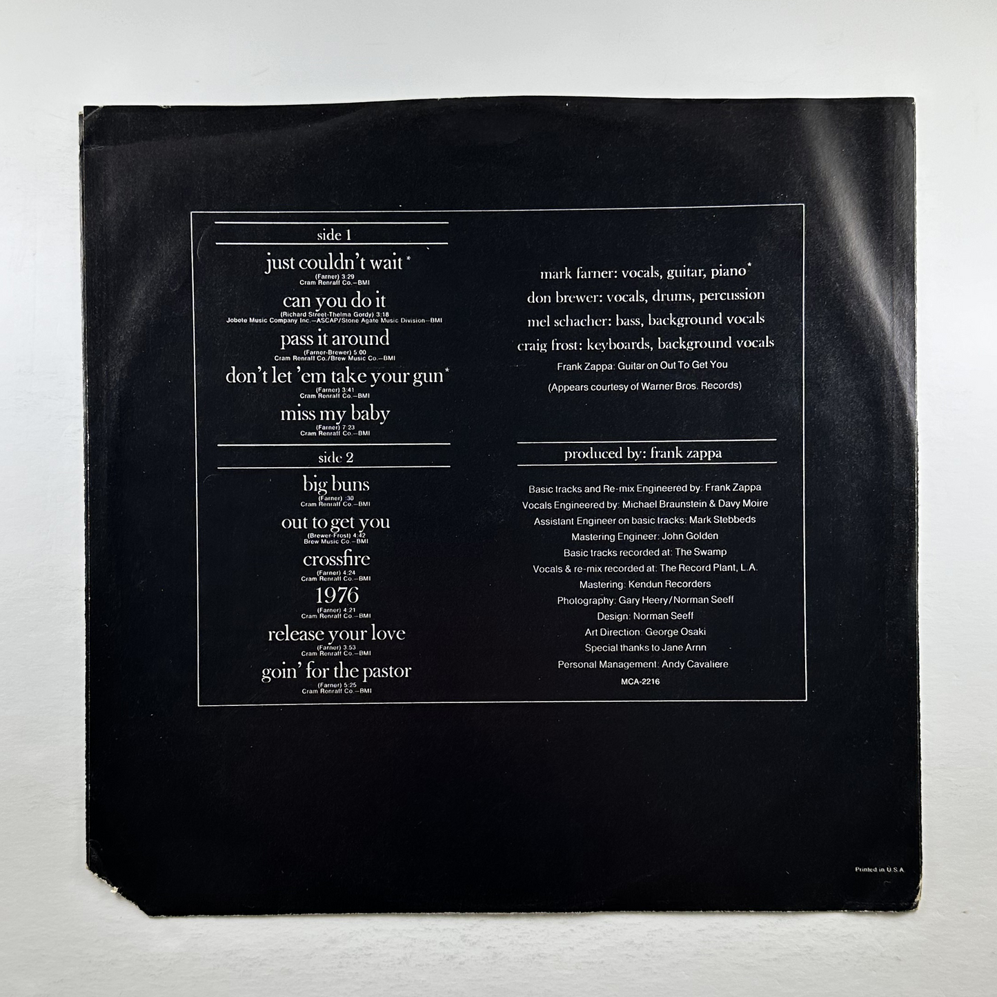 Pre-Owned :: Grand Funk Railroad "Good Singin' Good Playin'" LP