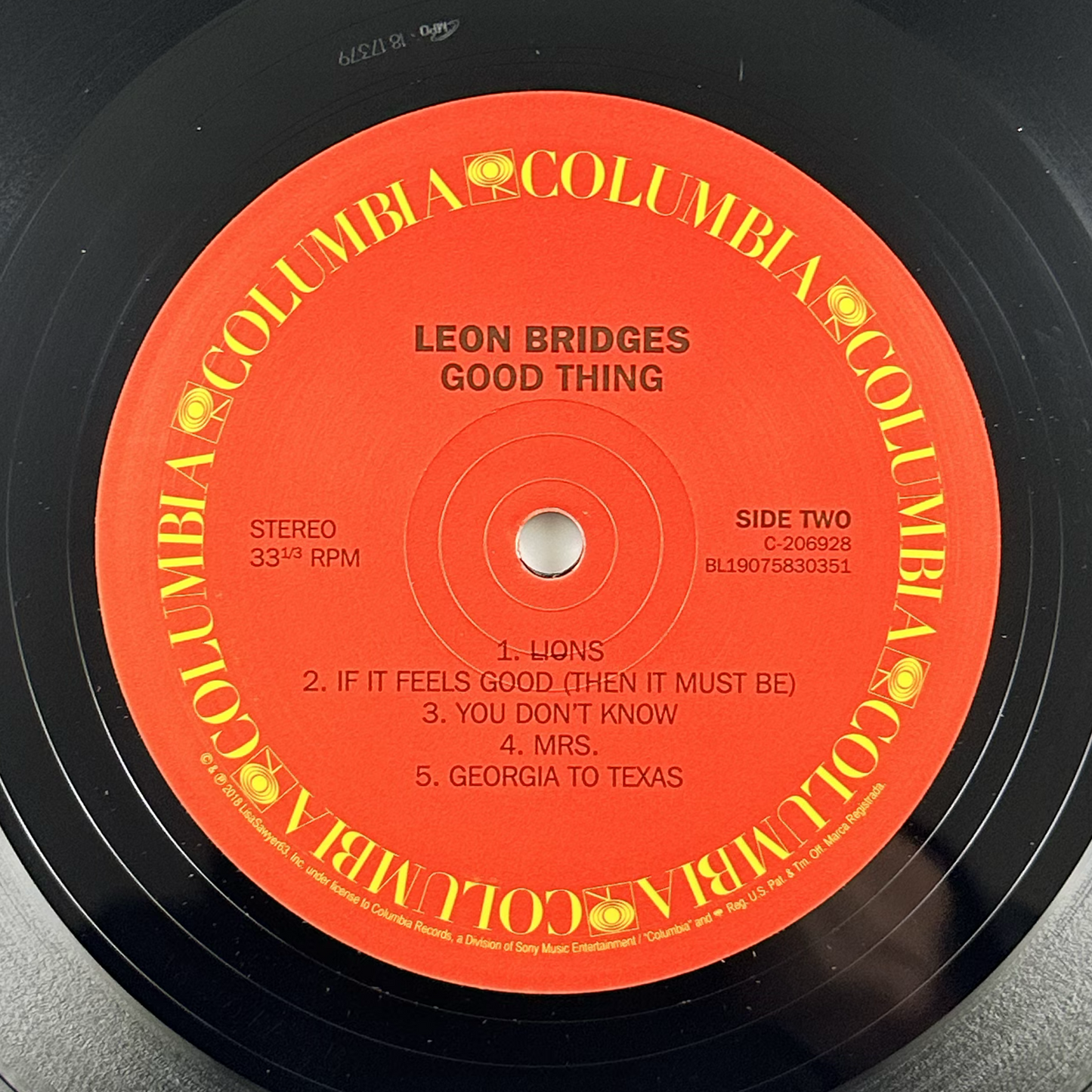 Pre-Owned :: Leon Bridges "Good Thing" LP