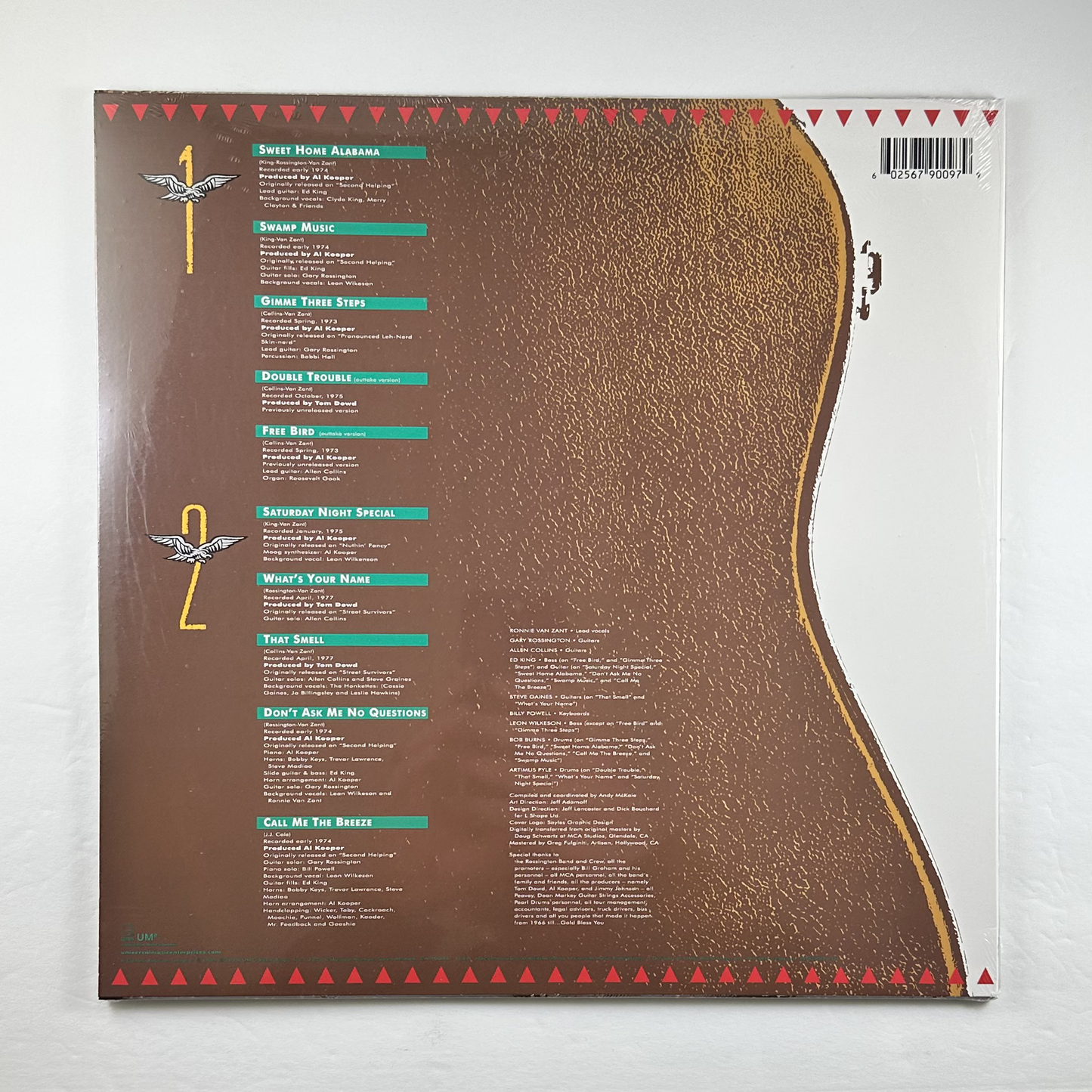 Lynyrd Skynyrd "Skynyrd's Innyrds (Their Greatest Hits)" LP