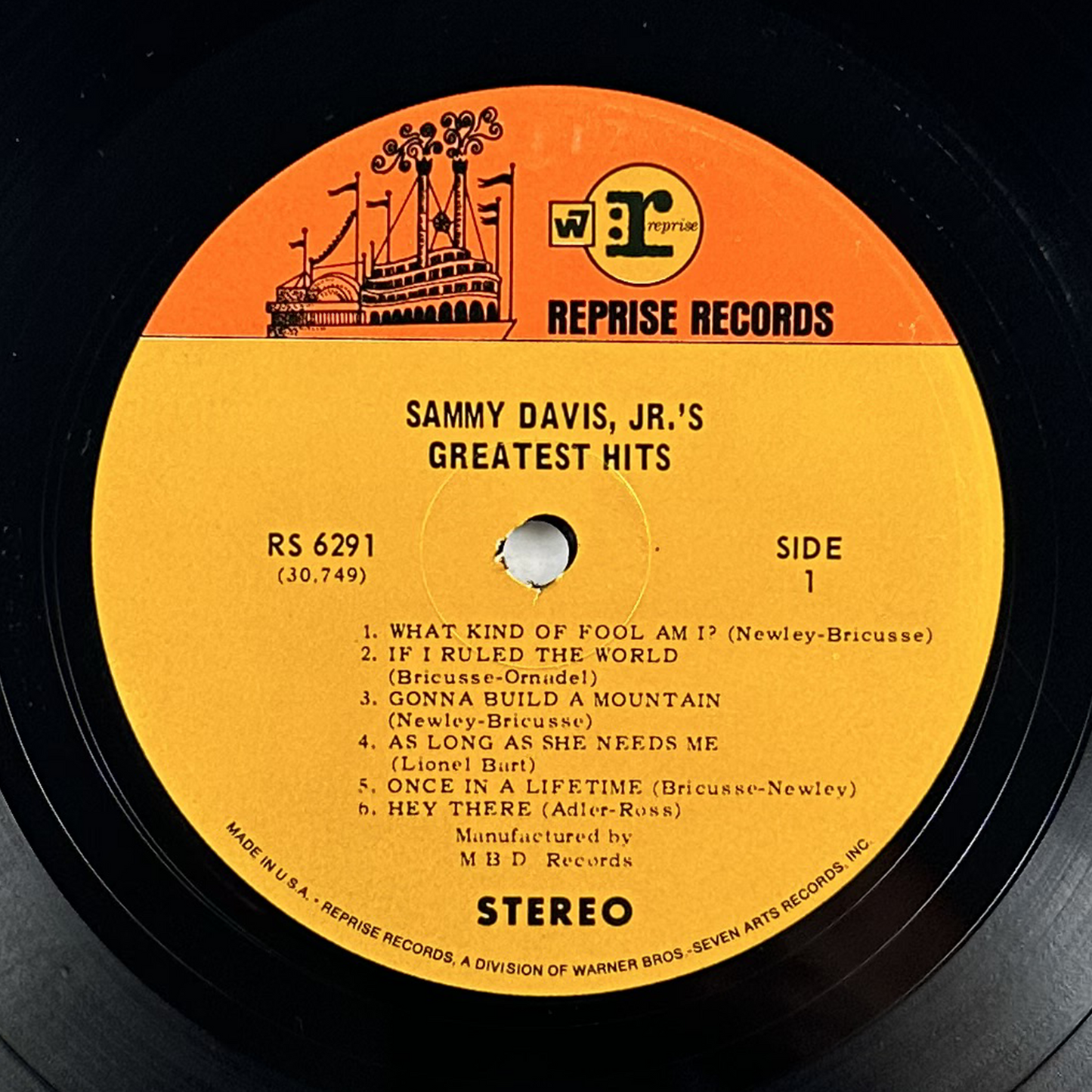 Pre-Owned :: Sammy Davis Jr. "Sammy Davis Jr.'s Greatest Hits" LP