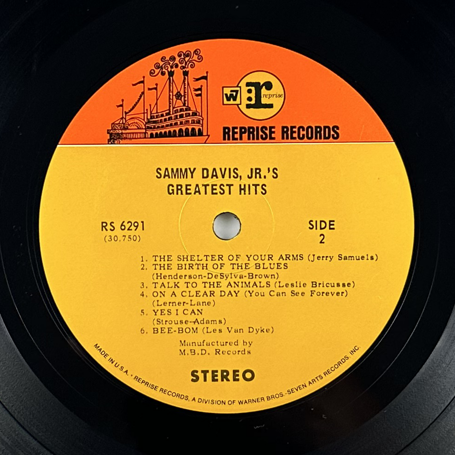 Pre-Owned :: Sammy Davis Jr. "Sammy Davis Jr.'s Greatest Hits" LP