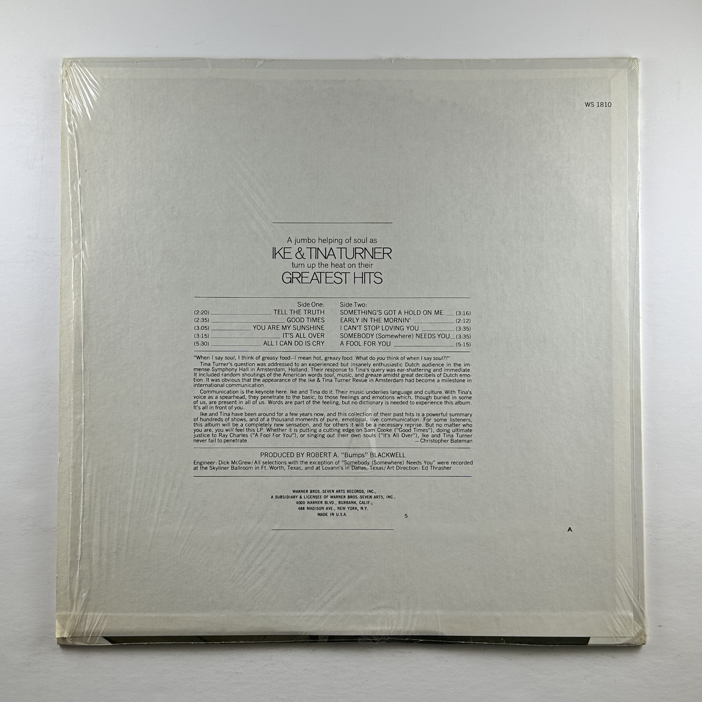 Pre-Owned :: Ike & Tina Turner "Greatest Hits" LP