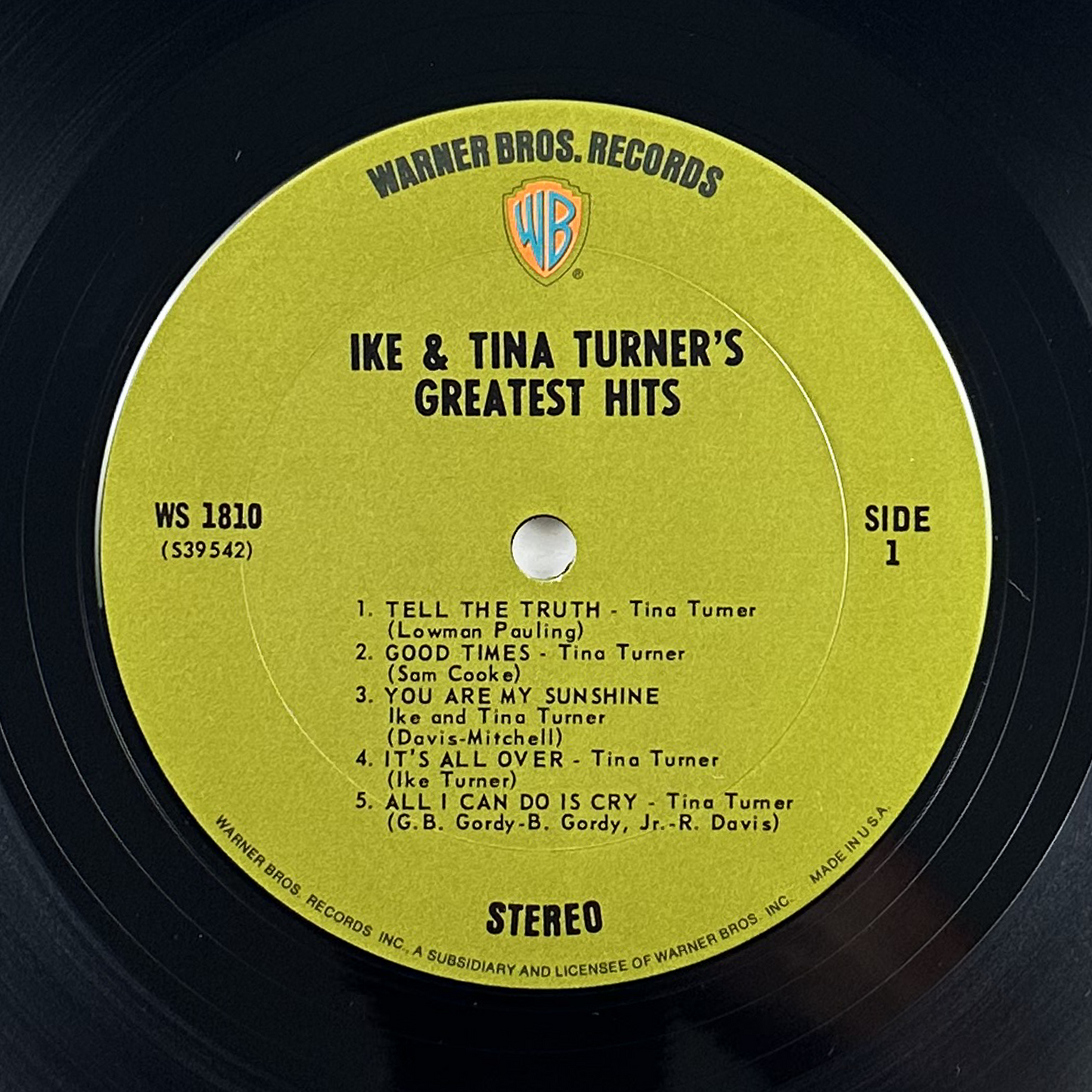 Pre-Owned :: Ike & Tina Turner "Greatest Hits" LP
