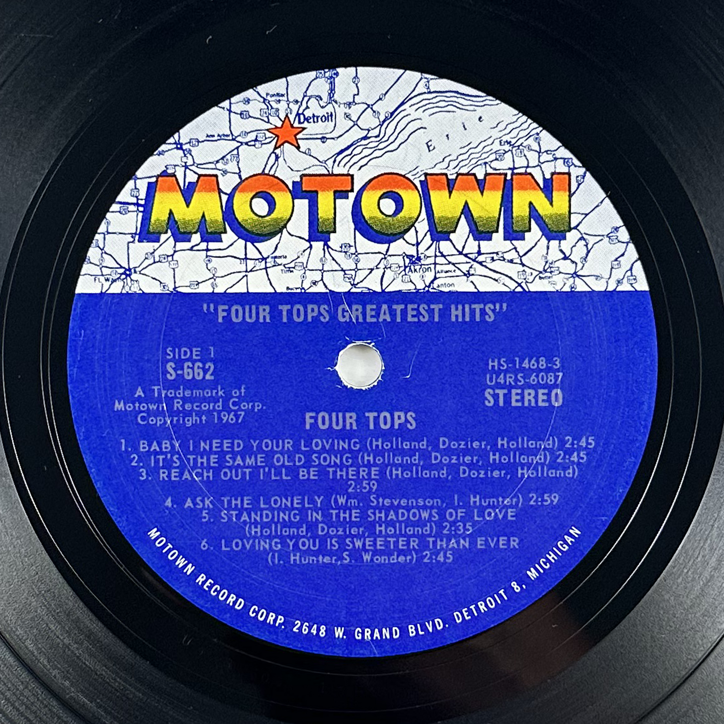 Pre-Owned :: Four Tops "Four Tops Greatest Hits" LP