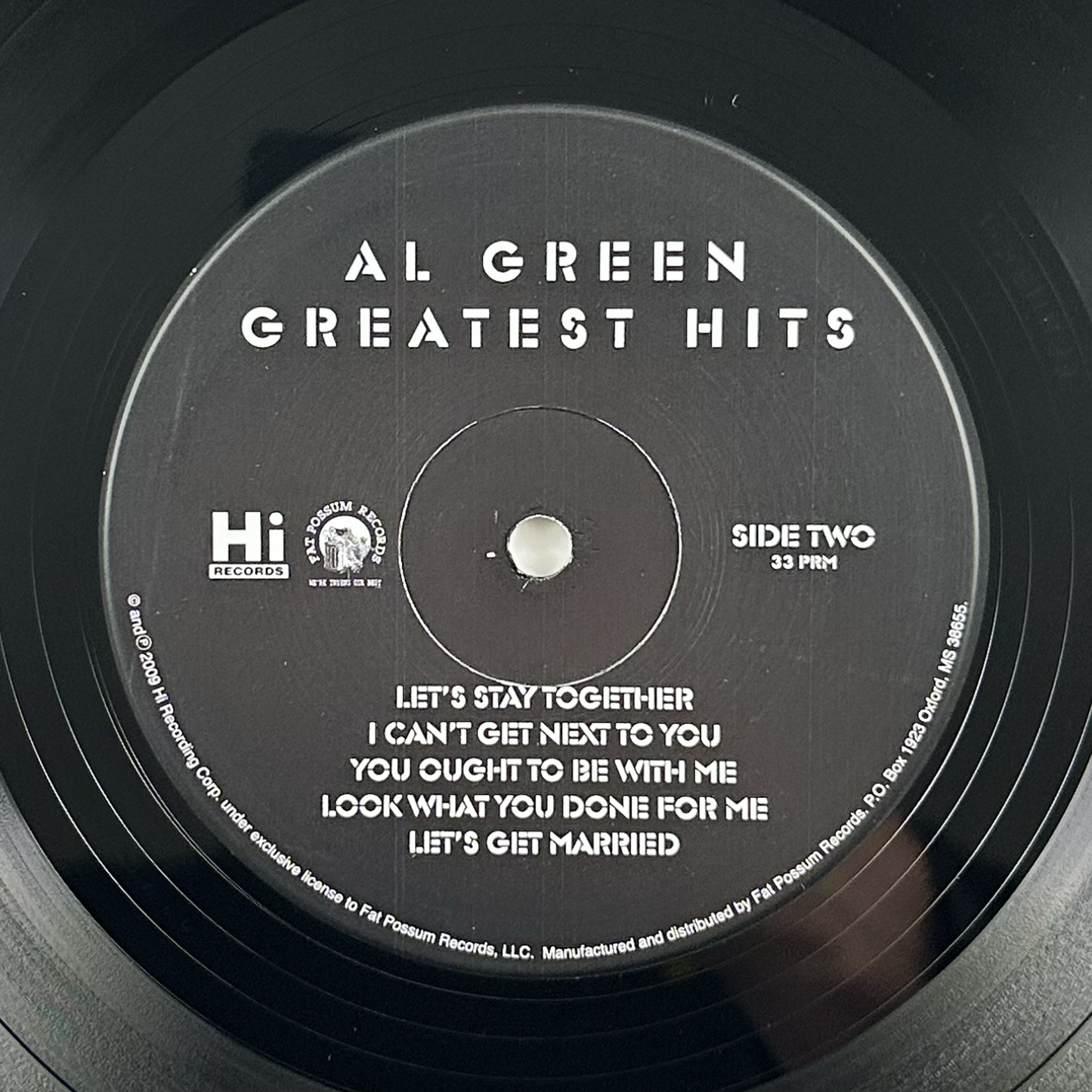 Pre-Owned :: Al Green "Greatest Hits" LP