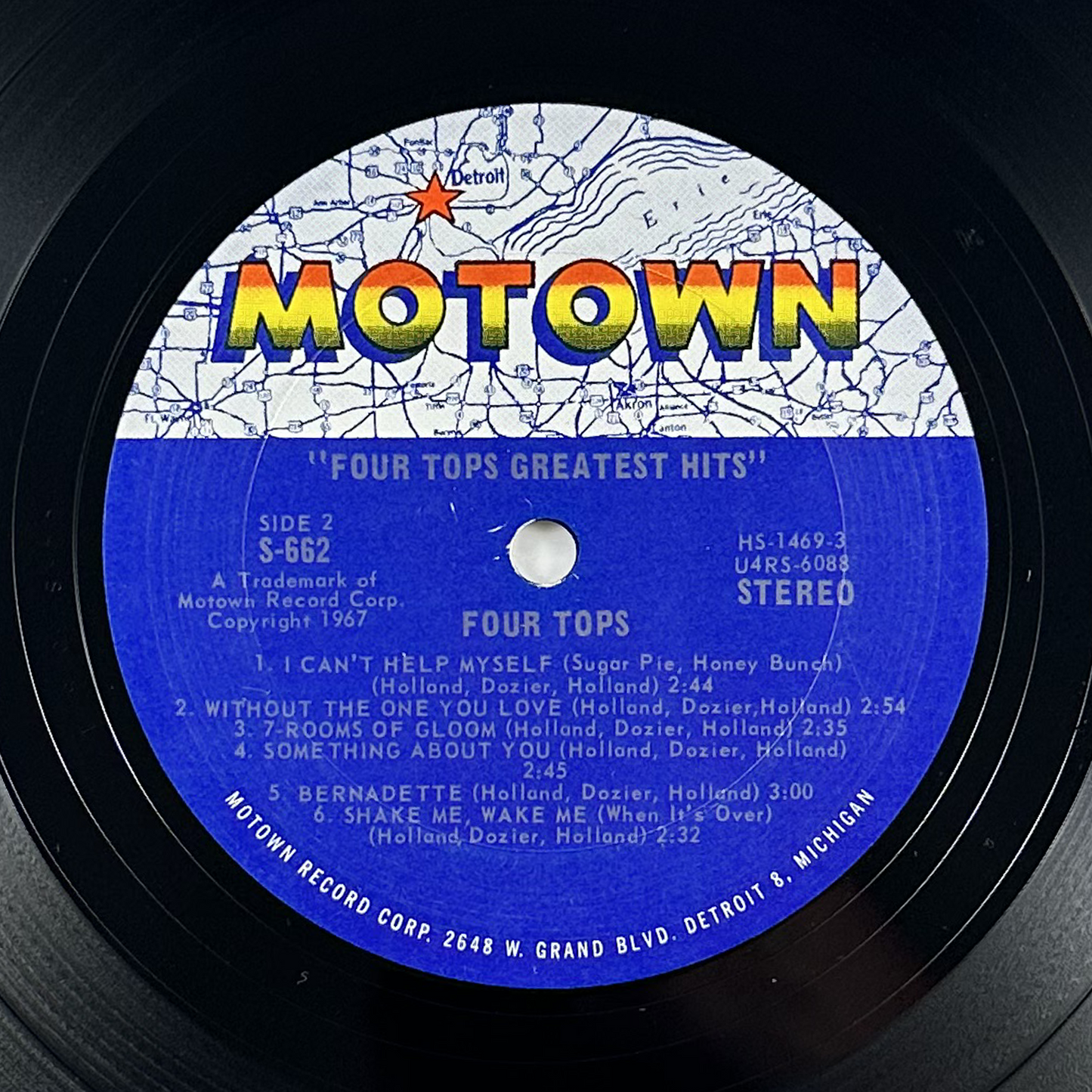 Pre-Owned :: Four Tops "Four Tops Greatest Hits" LP
