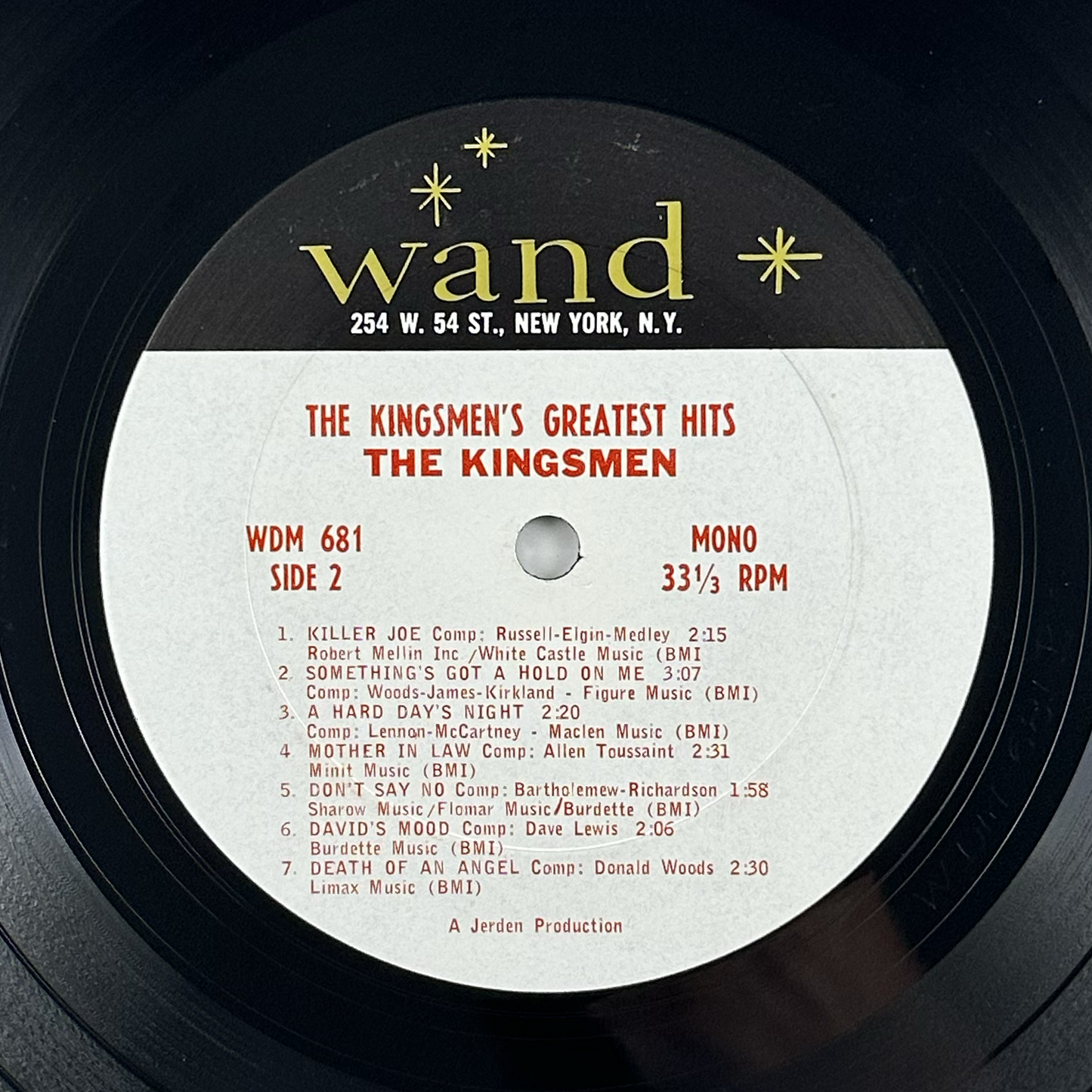 Pre-Owned :: Kingsmen, The "Greatest Hits" LP