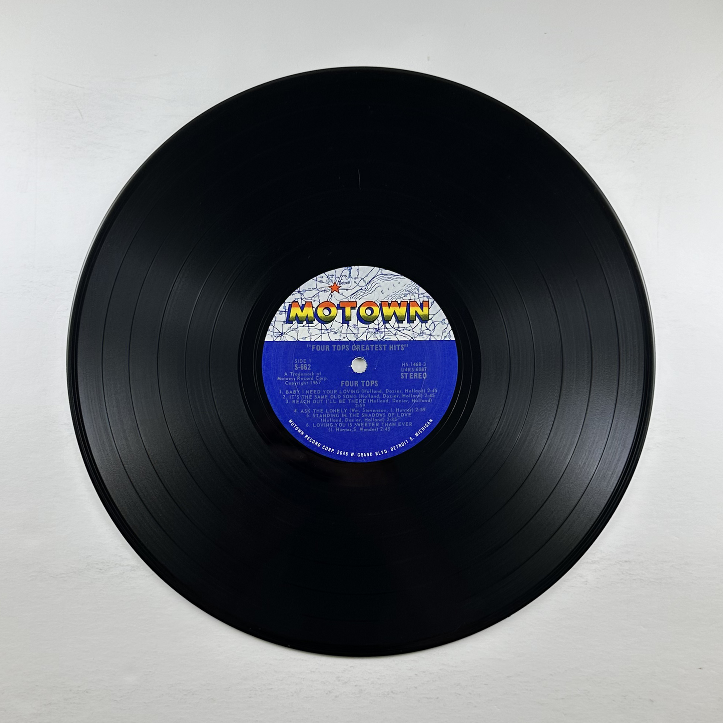 Pre-Owned :: Four Tops "Four Tops Greatest Hits" LP