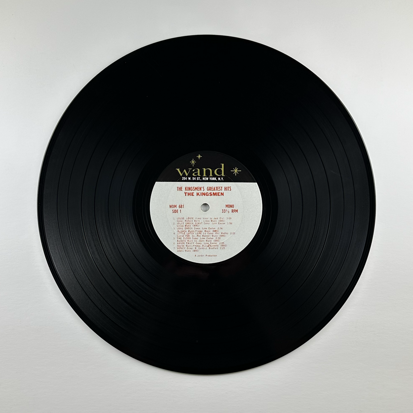 Pre-Owned :: Kingsmen, The "Greatest Hits" LP