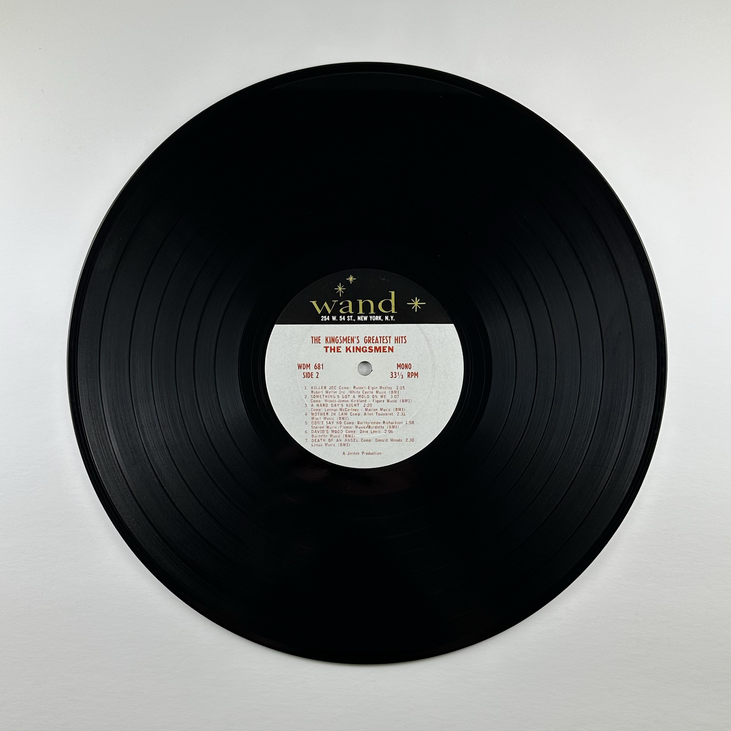 Pre-Owned :: Kingsmen, The "Greatest Hits" LP