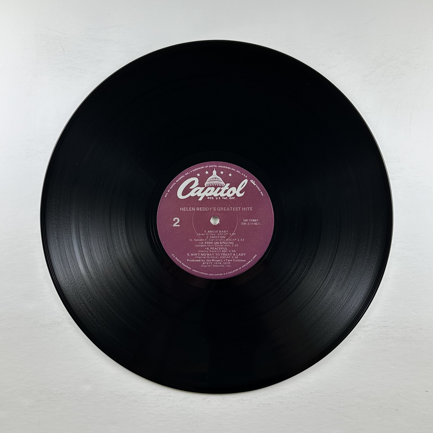 Pre-Owned :: Helen Reddy "Helen Reddy's Greatest Hits" LP