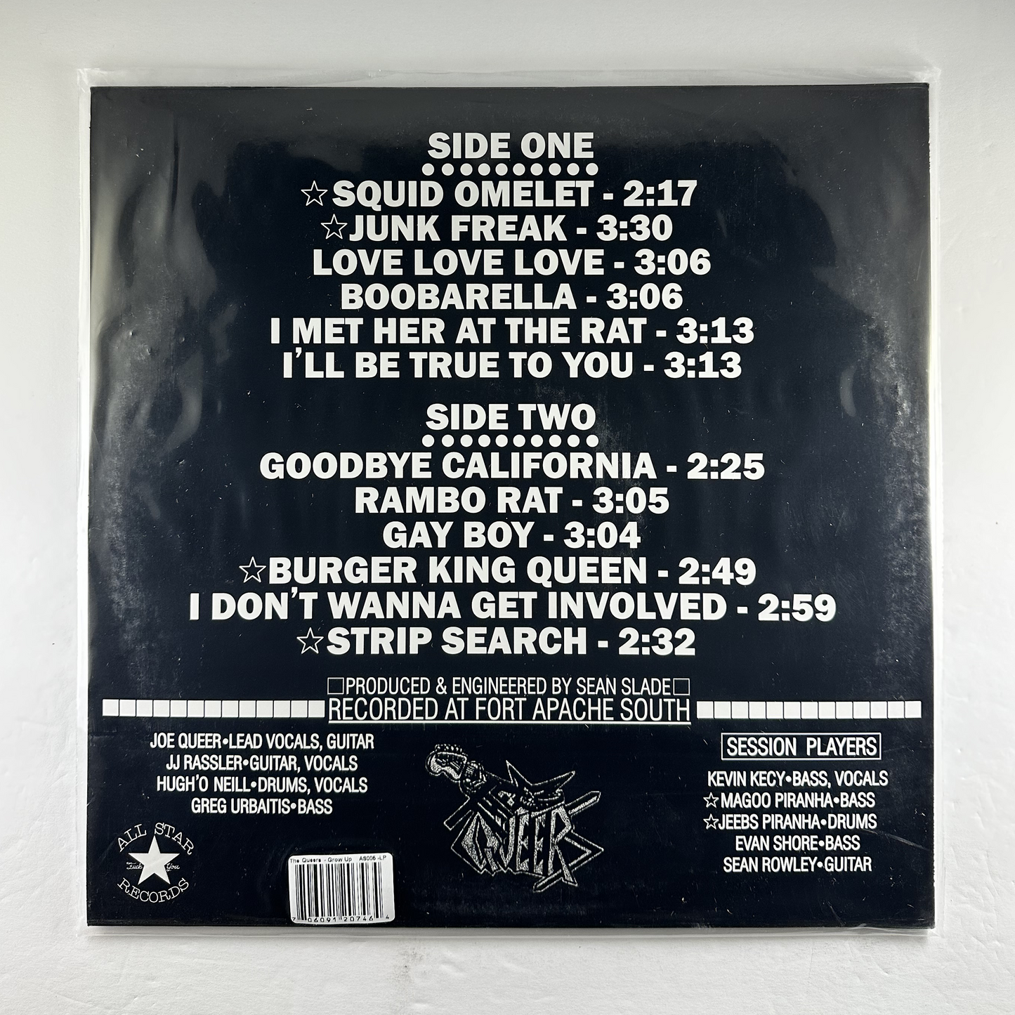 Queers, The "Grow Up" LP