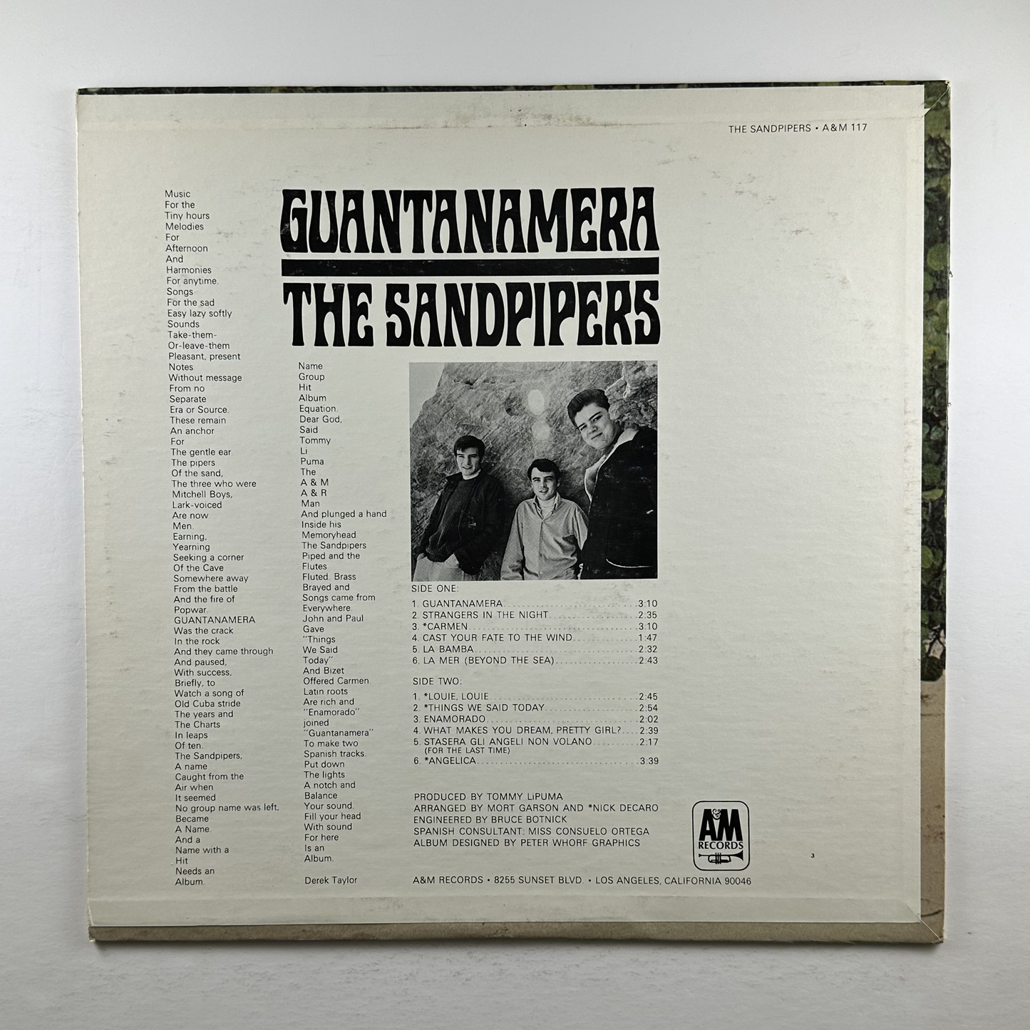 Pre-Owned :: Sandpipers, The "Guantanamera" LP