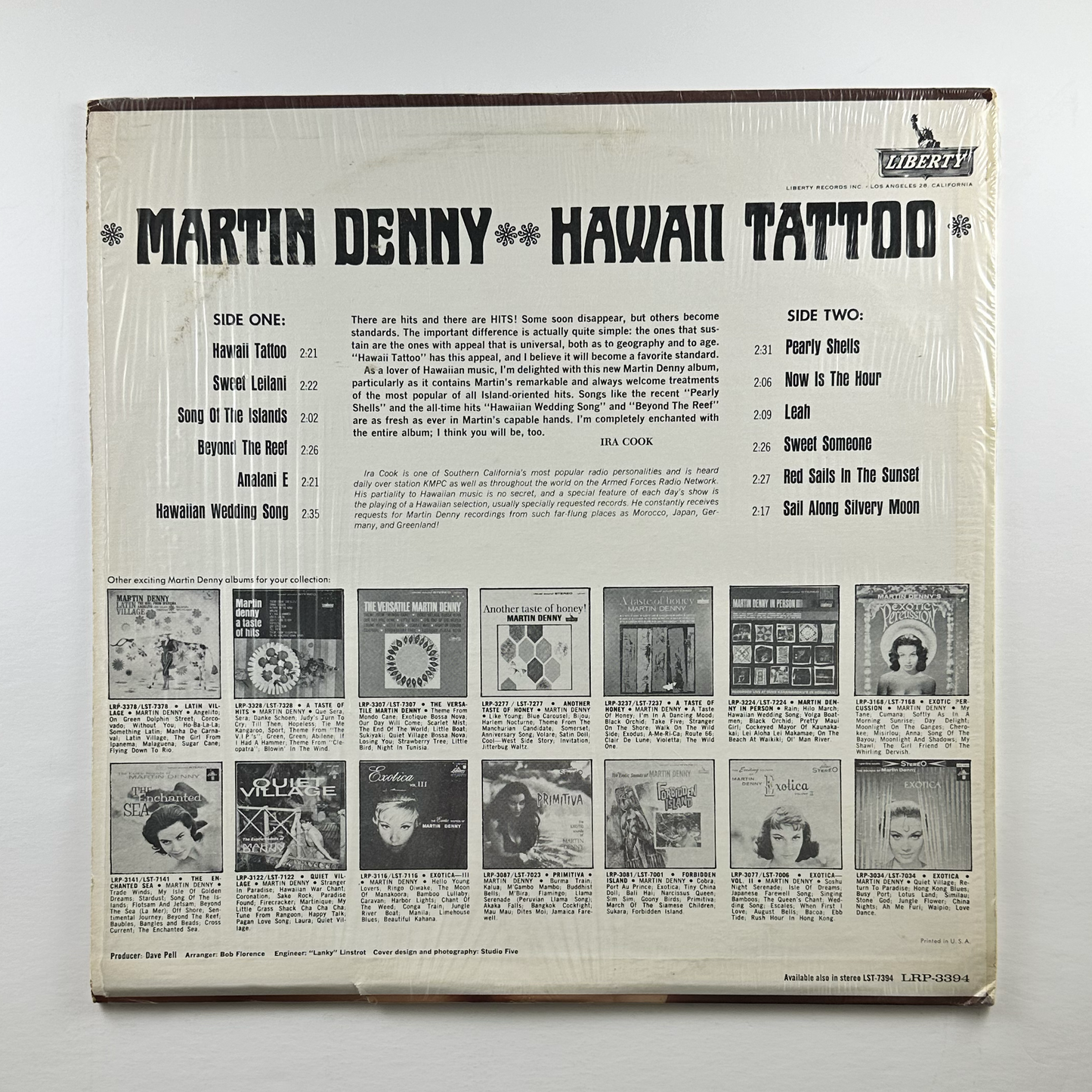Pre-Owned :: Martin Denny "Hawaii Tattoo" LP