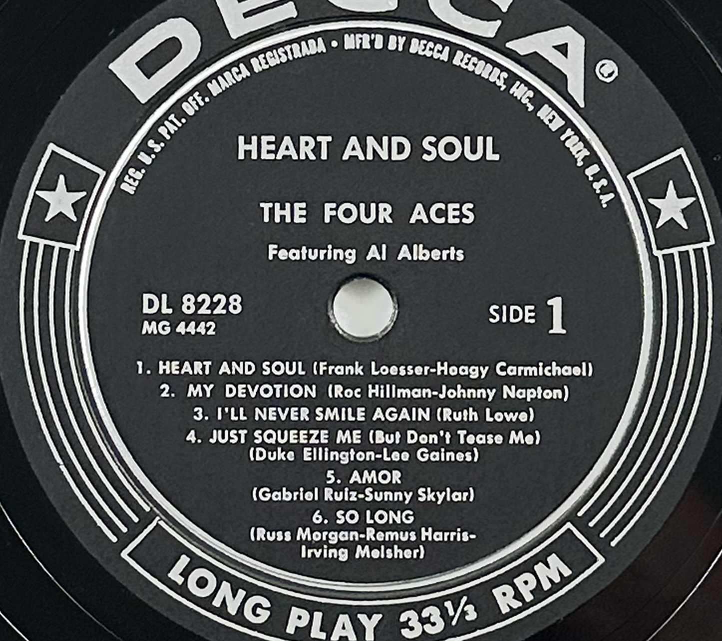 Pre-Owned :: Four Aces, The "Heart And Soul..." LP