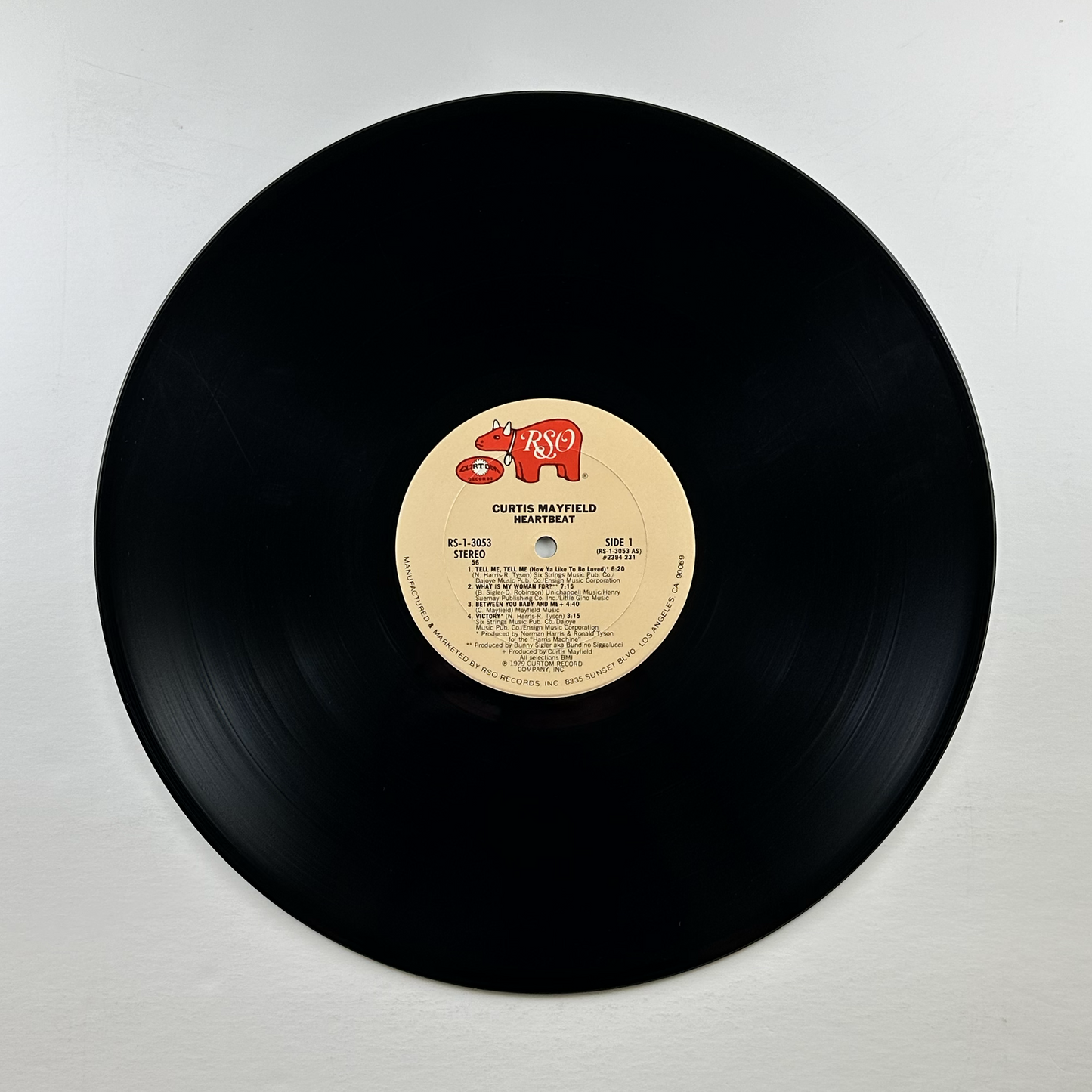 Pre-Owned :: Curtis Mayfield "Heartbeat" LP
