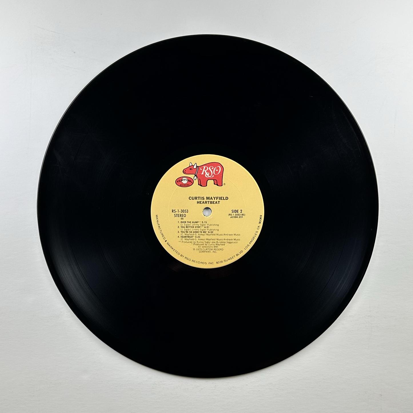 Pre-Owned :: Curtis Mayfield "Heartbeat" LP