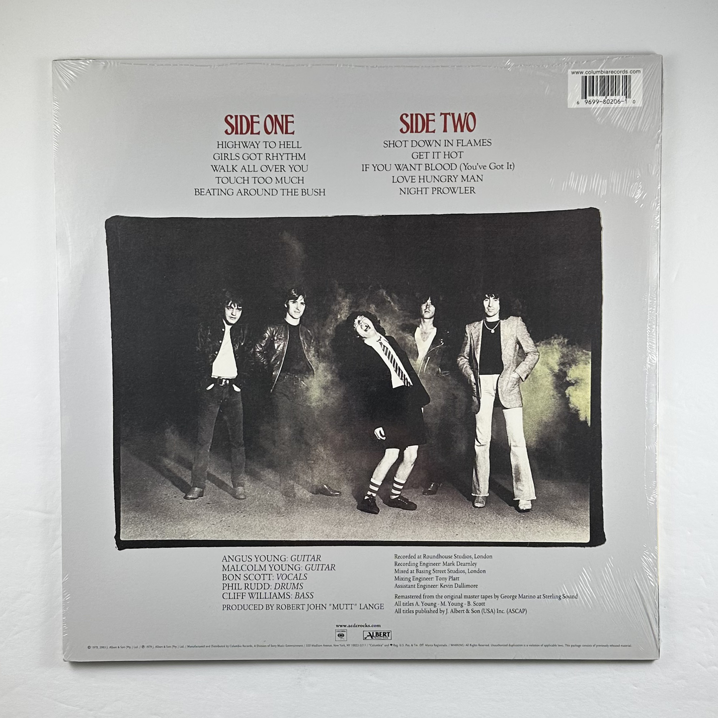 AC/DC "Highway to Hell" LP