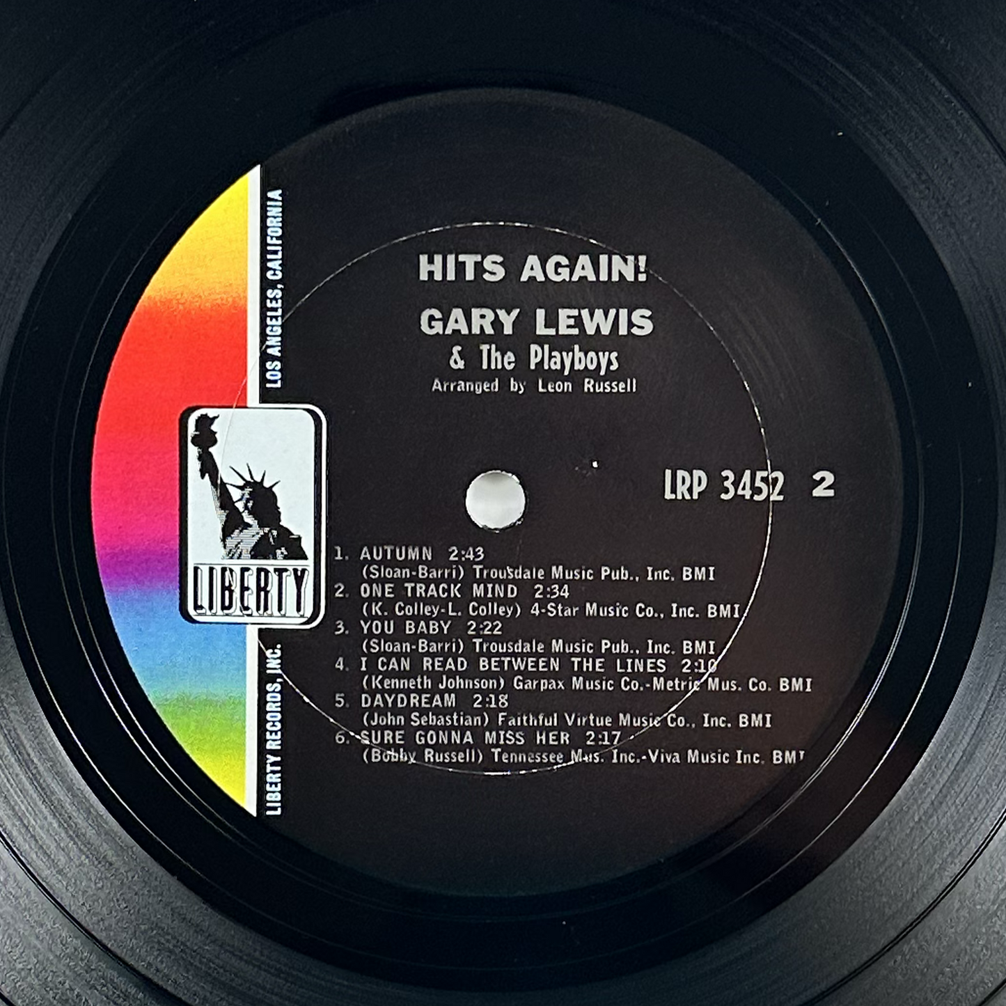 Pre-Owned :: Gary Lewis & The Playboys "Hits Again" LP