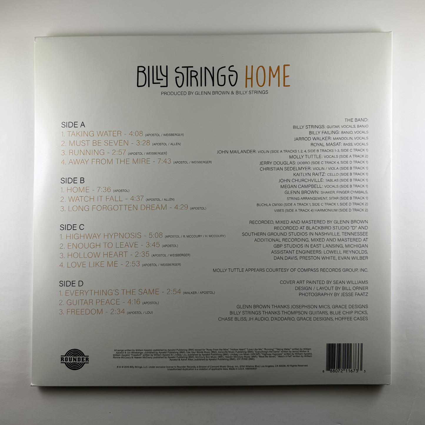 Billy Strings "Home" 2xLP