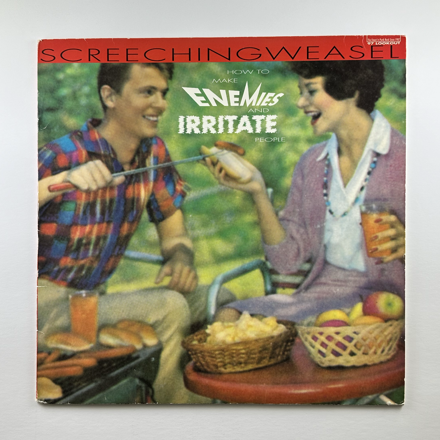 Pre-Owned :: Screeching Weasel "How To Make Enemies And Irritate People" LP