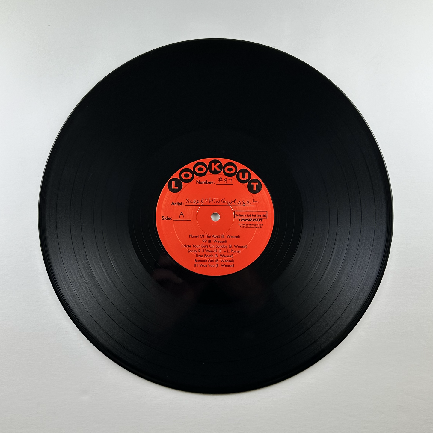 Pre-Owned :: Screeching Weasel "How To Make Enemies And Irritate People" LP