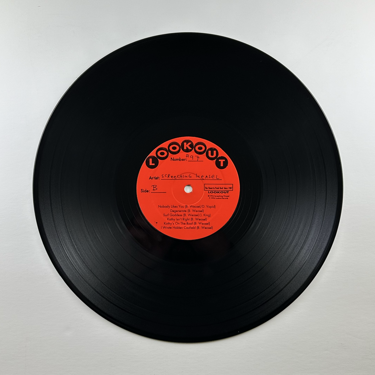 Pre-Owned :: Screeching Weasel "How To Make Enemies And Irritate People" LP