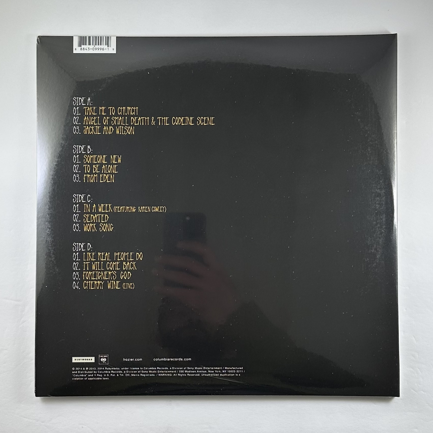 Hozier "Hozier" 2xLP