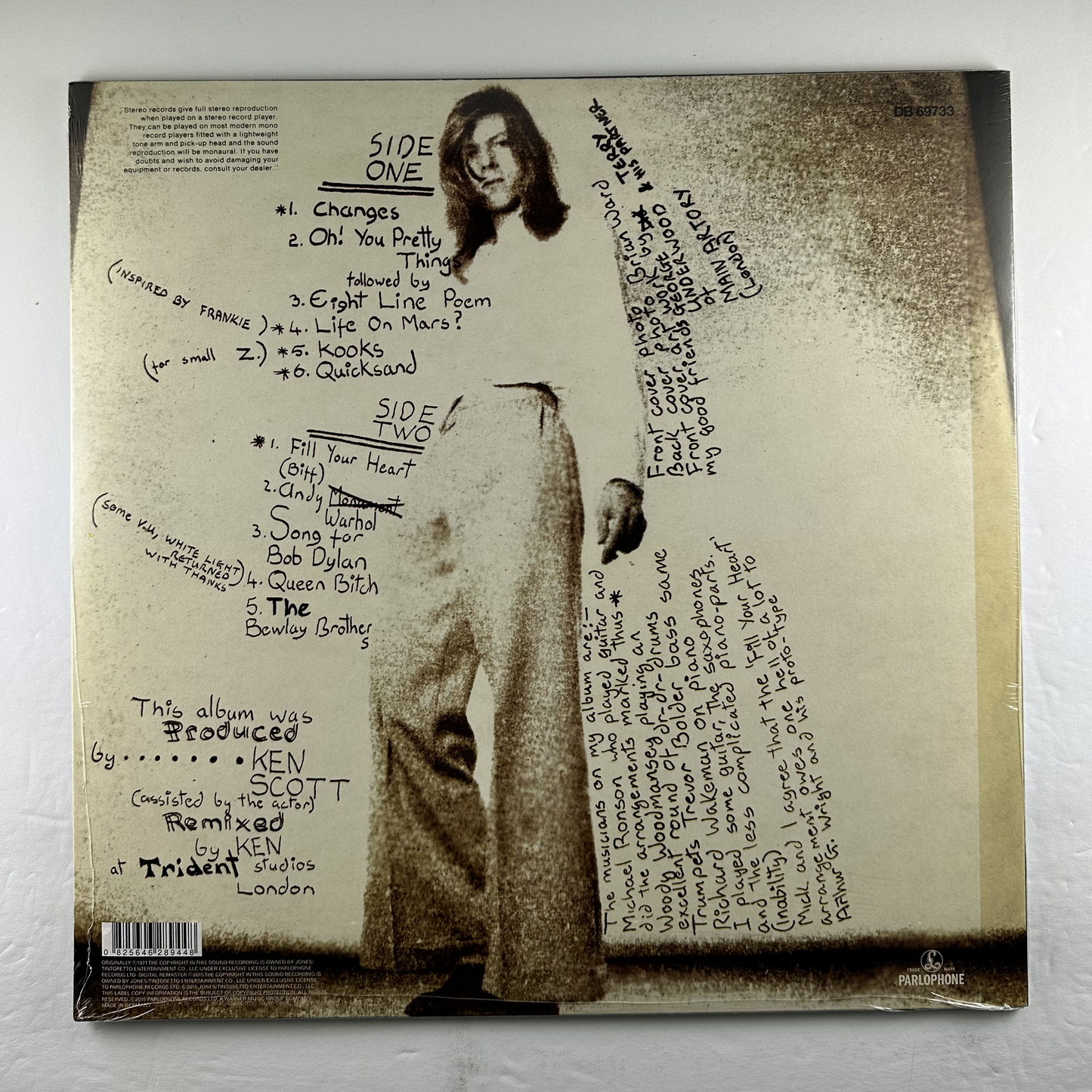 David Bowie "Hunky Dory" LP