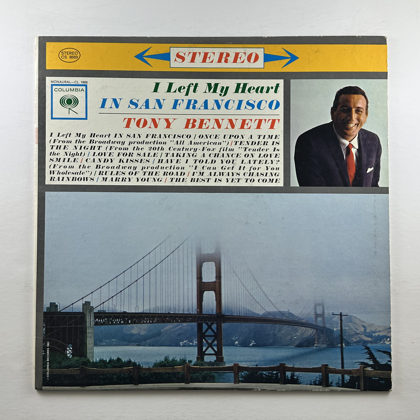 Pre-Owned :: Tony Bennett "I Left My Heart In San Francisco" LP
