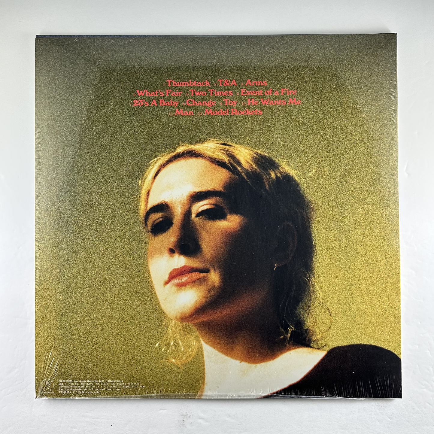 Blondshell "If You Asked For A Picture" LP