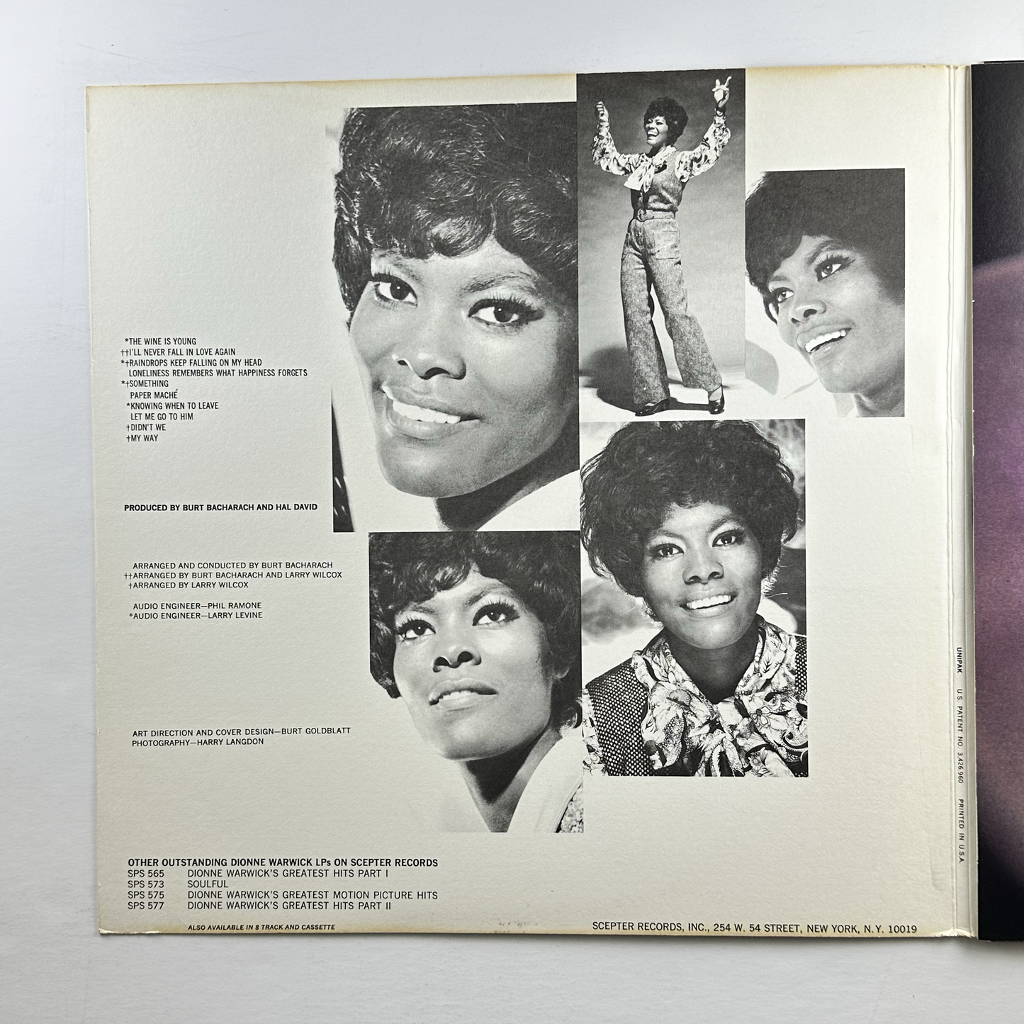 Pre-Owned :: Dionne Warwick "I'll Never Fall In Love Again" LP