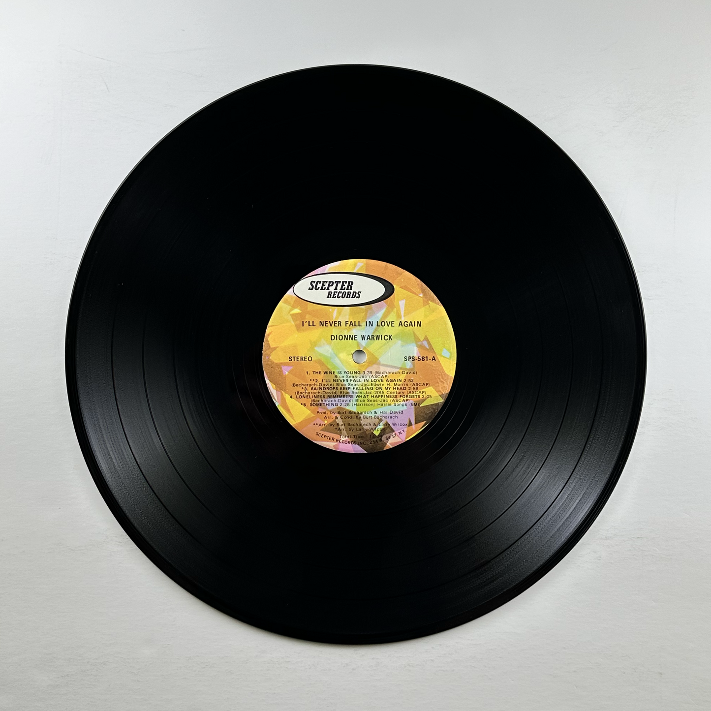 Pre-Owned :: Dionne Warwick "I'll Never Fall In Love Again" LP