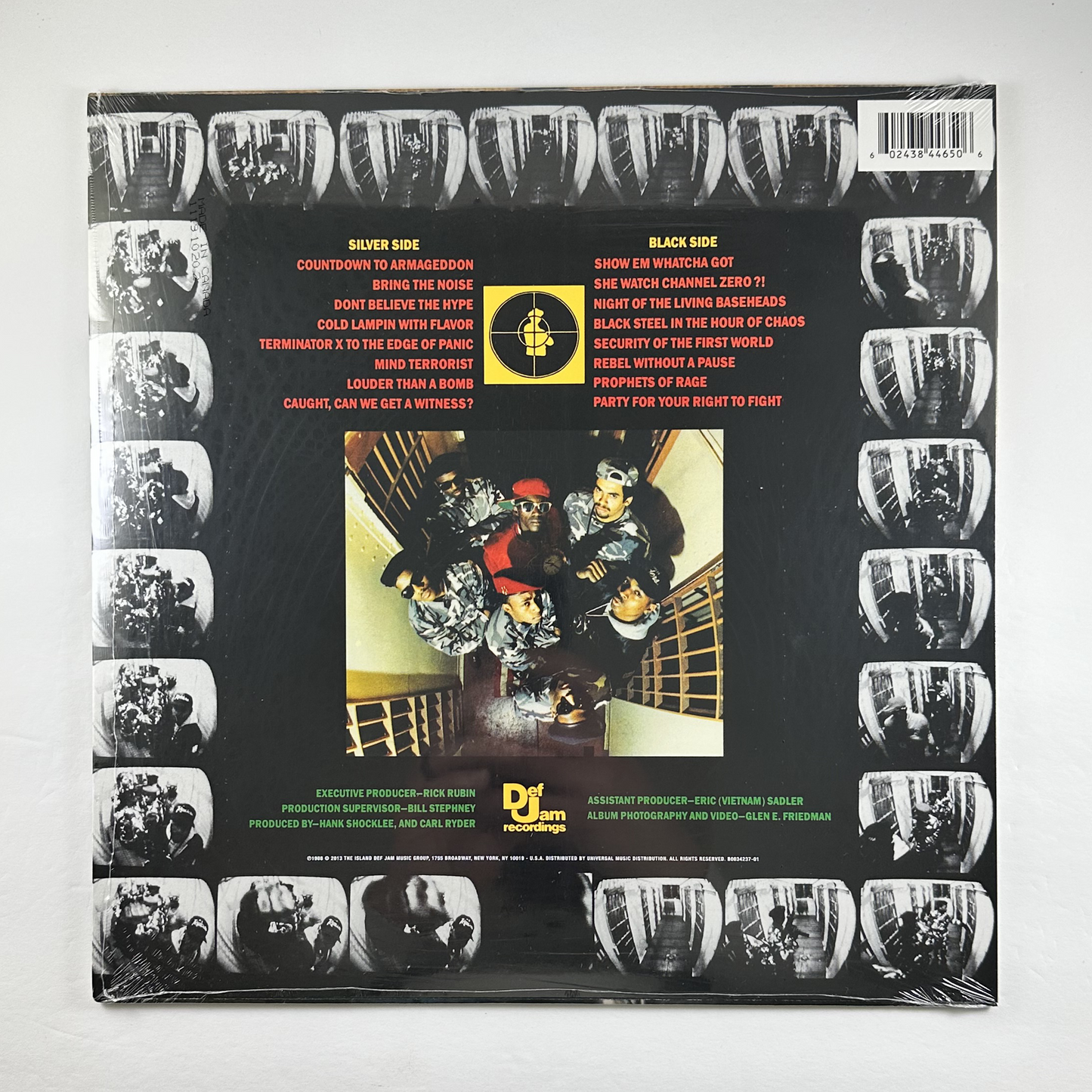 Public Enemy "It Takes A Nation Of Millions To Hold Us Back" LP