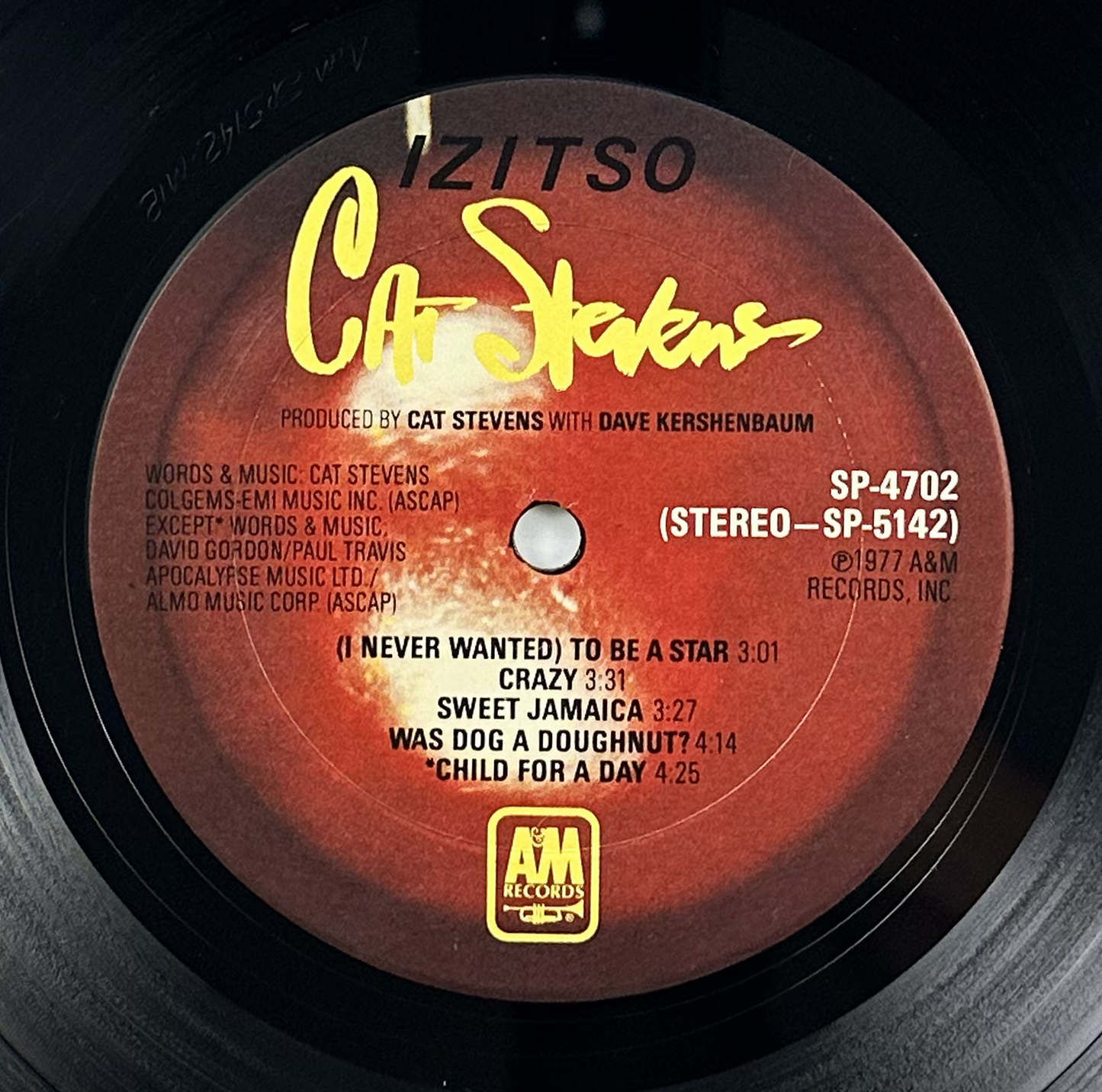 Pre-Owned :: Cat Stevens "Izitso" LP