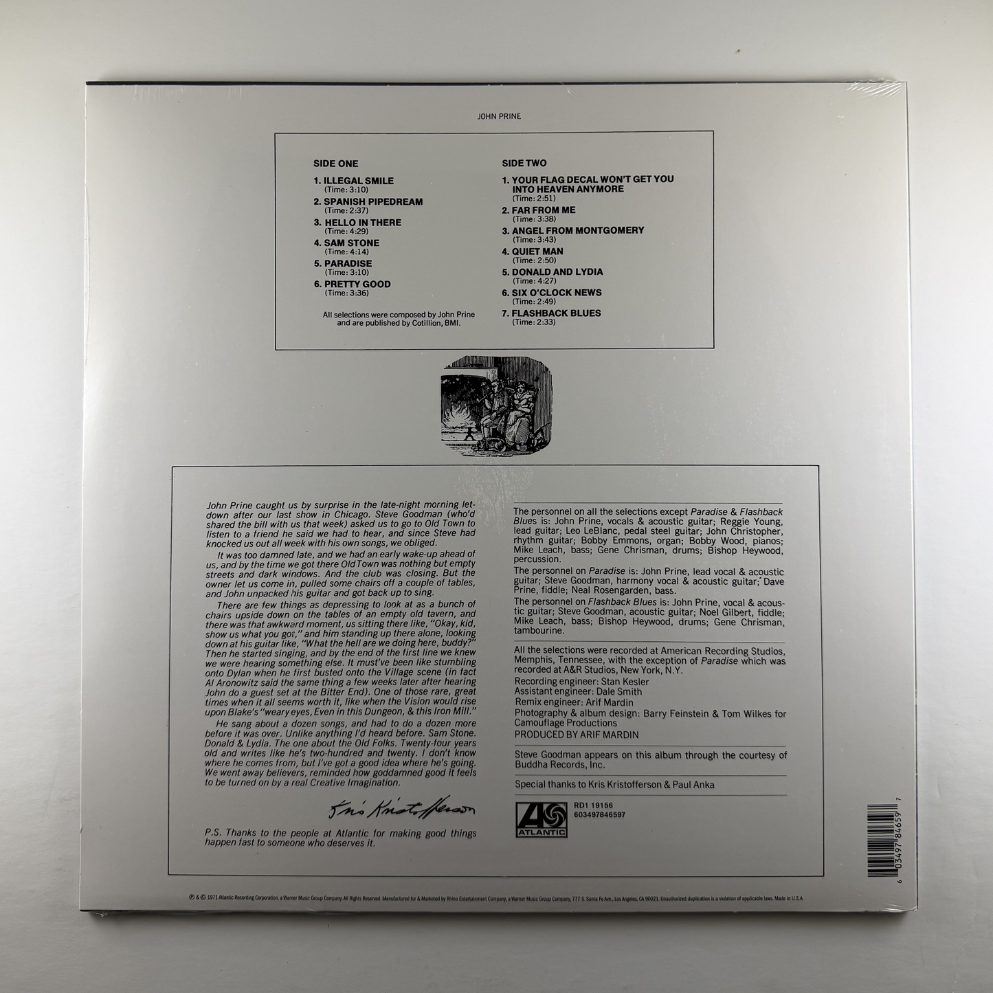 John Prine "John Prine" LP