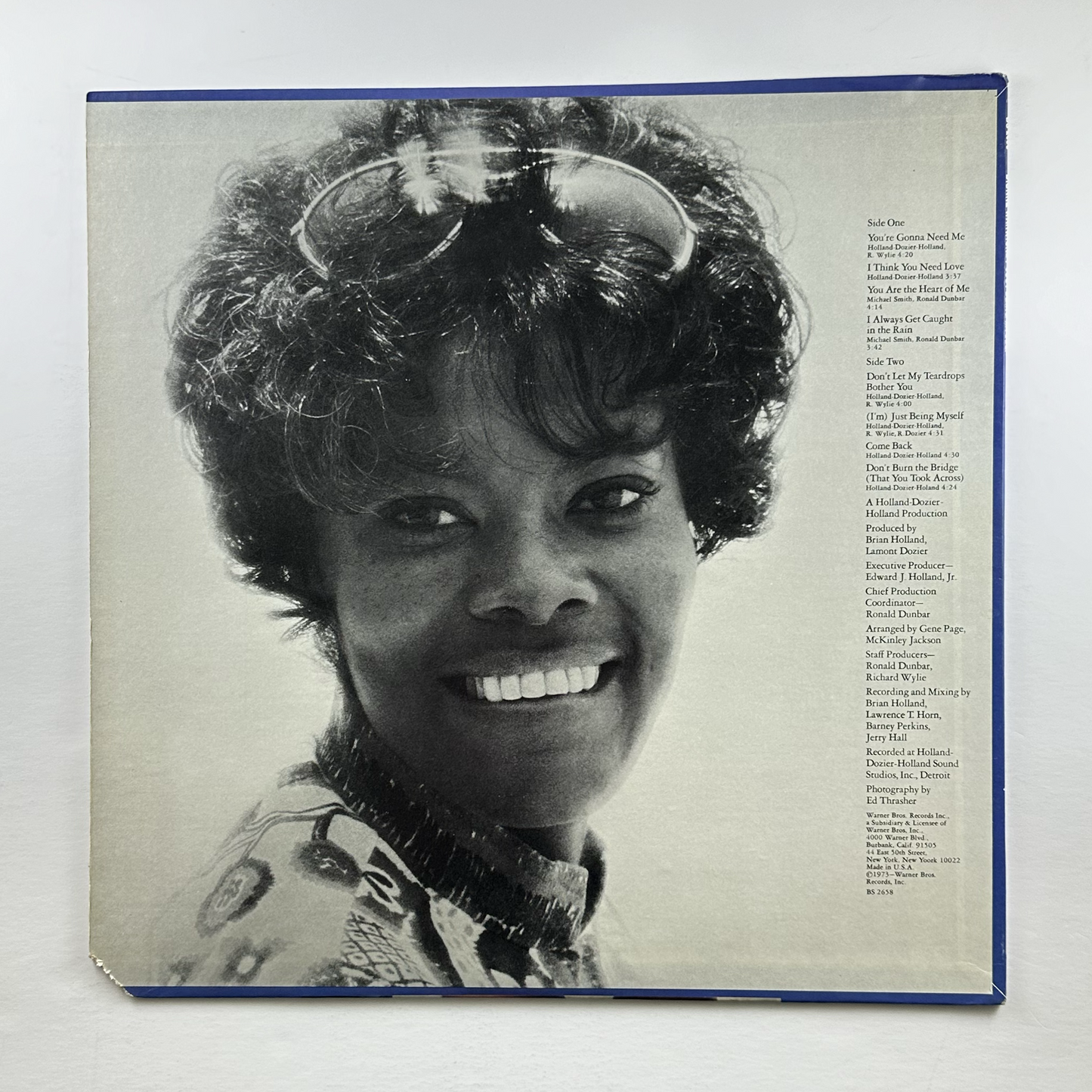 Pre-Owned :: Dionne Warwicke "Just Being Myself" LP