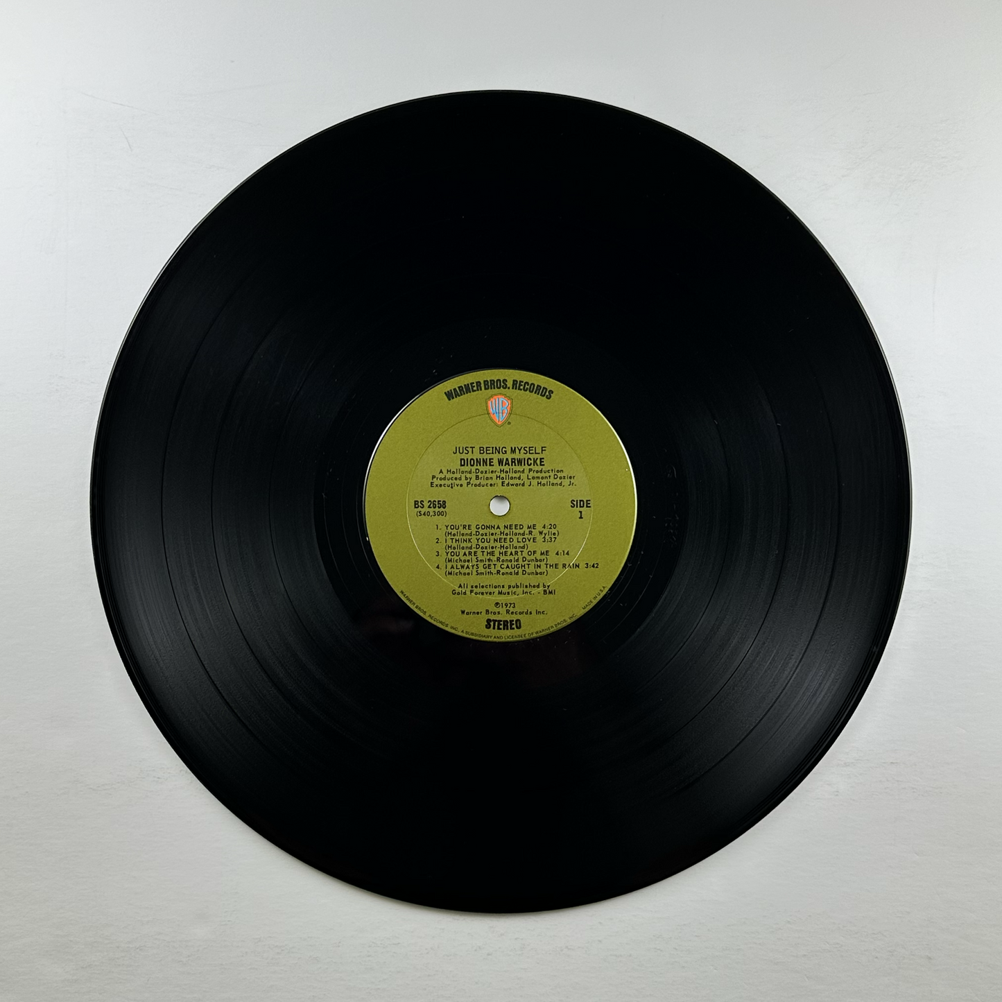 Pre-Owned :: Dionne Warwicke "Just Being Myself" LP