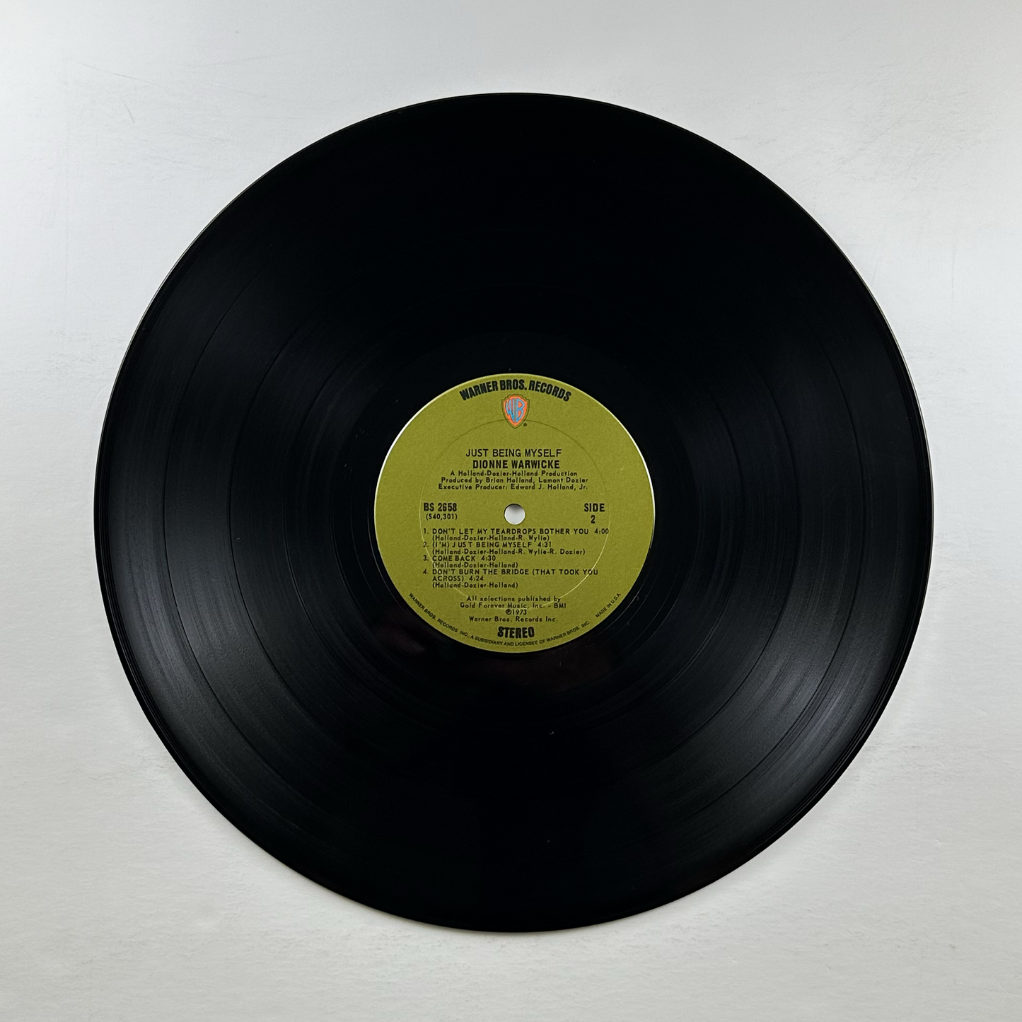 Pre-Owned :: Dionne Warwicke "Just Being Myself" LP