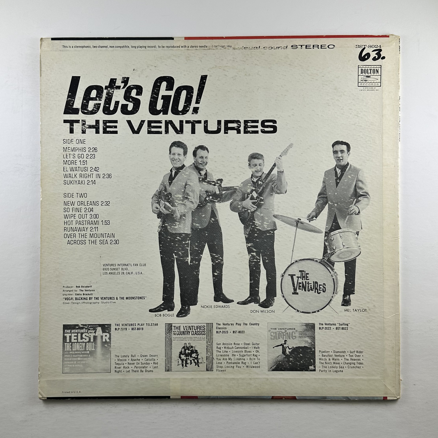 Pre-Owned :: Ventures, The "Let's Go" LP