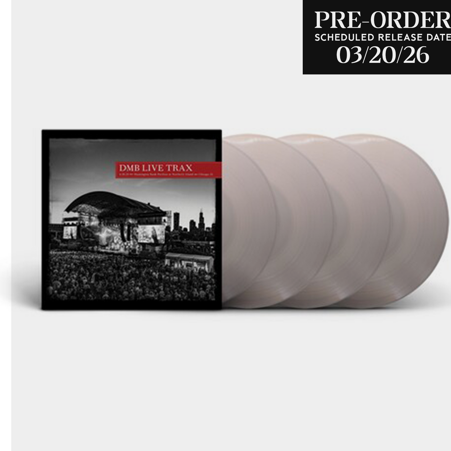 Dave Matthews "Live Trax Vol. 72 6.28.25 Huntington Bank Pavilion at Northerly Island" 4xLP