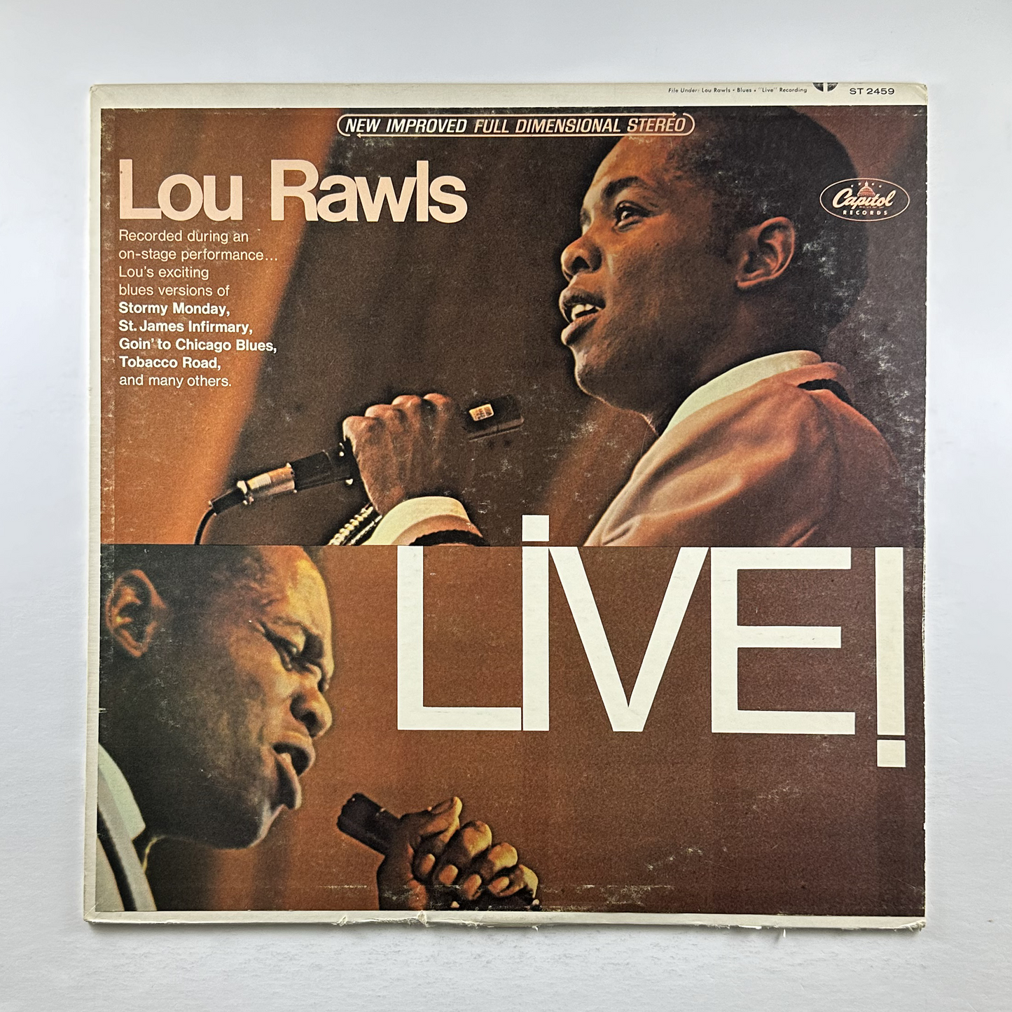 Pre-Owned :: Lou Rawls "Live!" LP