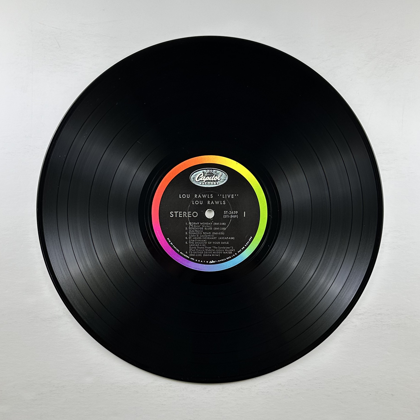 Pre-Owned :: Lou Rawls "Live!" LP