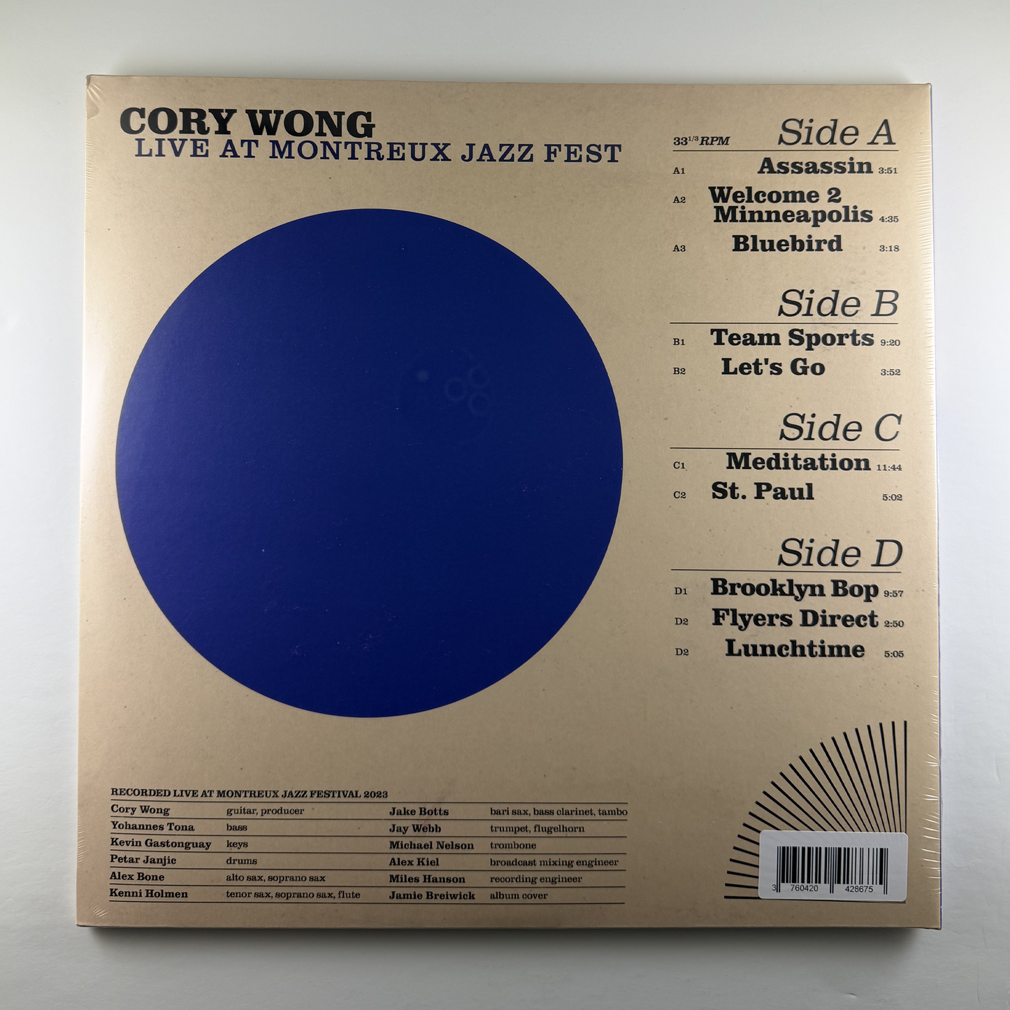 Cory Wong "Live at Montreux Jazz Fest" 2xLP